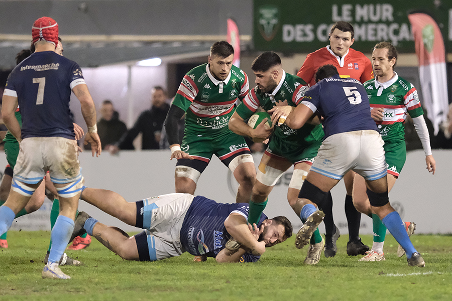 Rugby sport RCN Valence d'Agen Nîmes Nationale 2