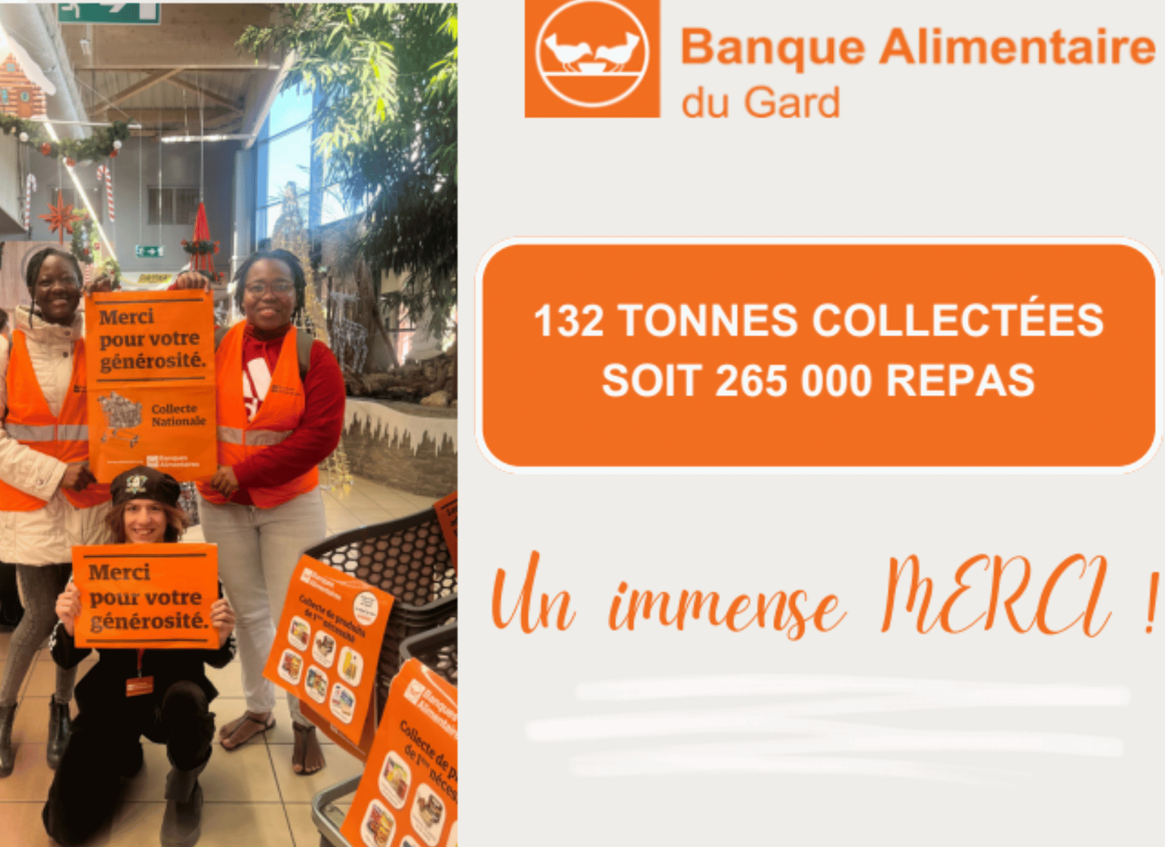 Banque Alimentaire Gard Collecte Aliment Nourriture Nîmes Gard Argent Aide Geste Soutien Bénévolat 