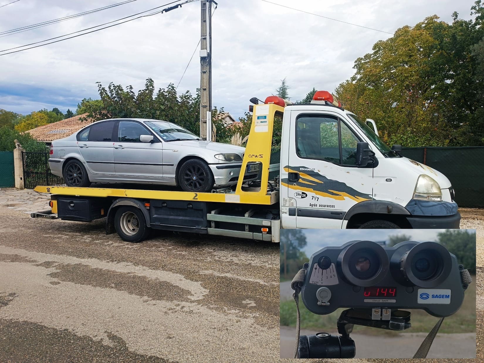 Automobiliste Voiture Flash Arrestation Gard Boisset Anduze Police Gendarmerie