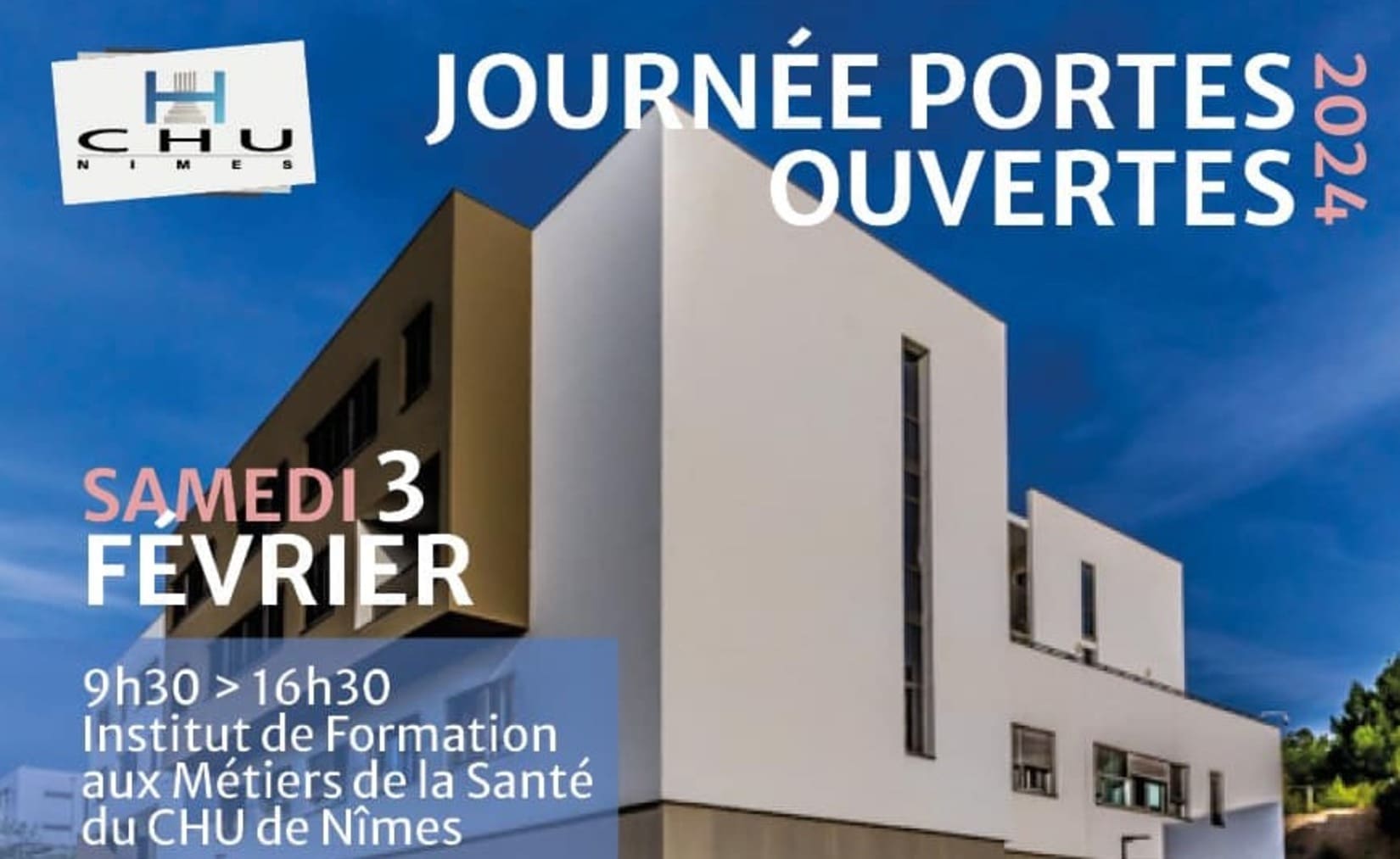 CHU portes ouvertes Institut de formation aux métiers