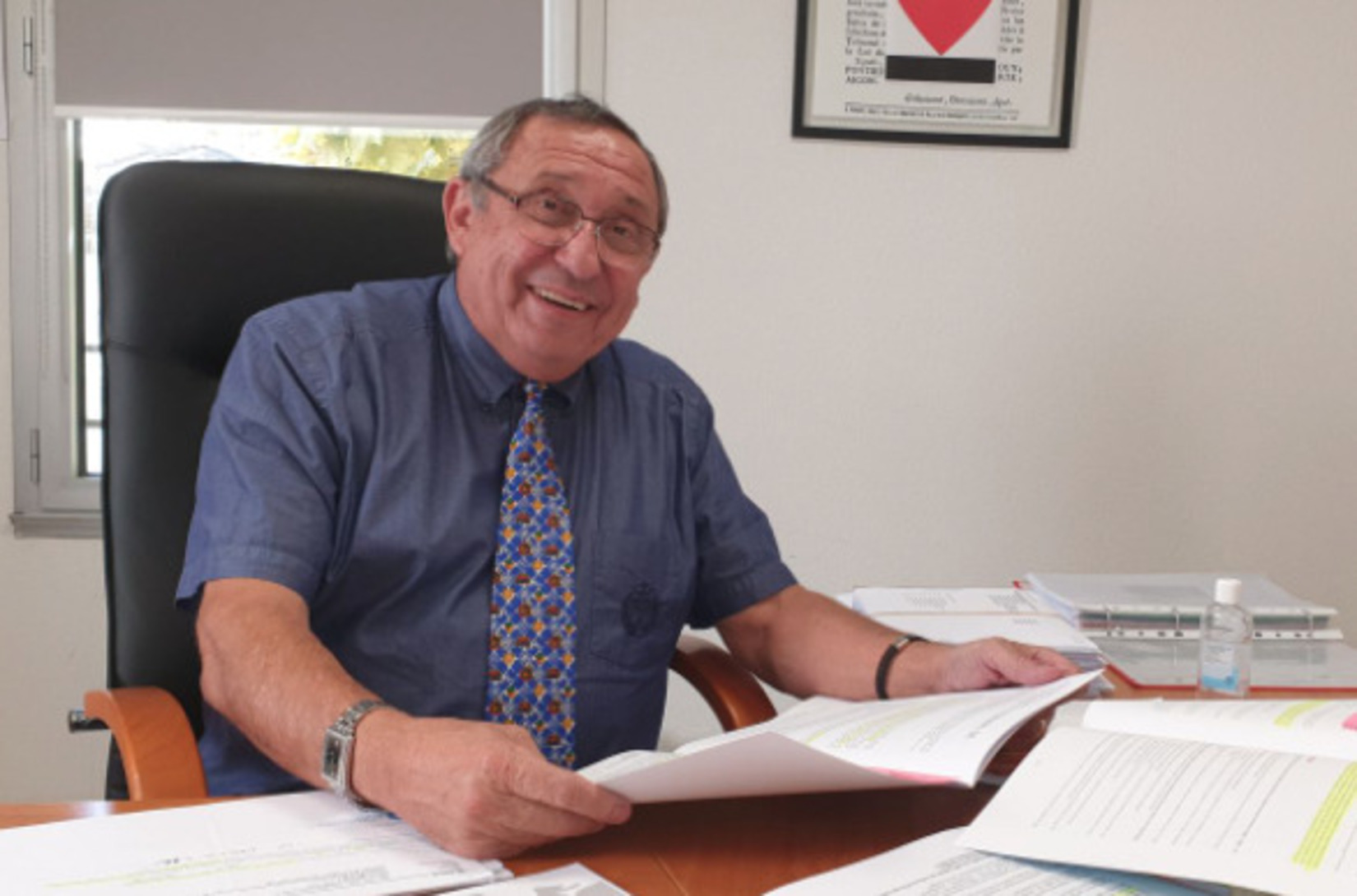 Jean-Marie ALBOUY, président du Tribunal de Commerce.