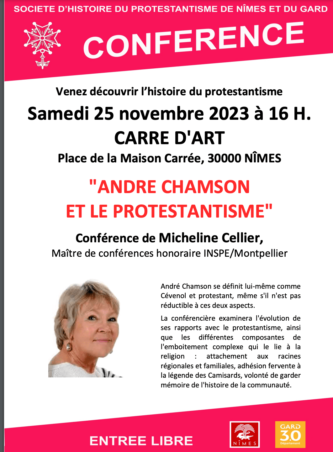 Nîmes : Venez découvrir l'histoire du protestantisme Gard