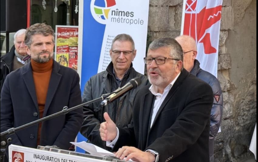 Nîmes métropole indique avoir supprimé son service sport qui était dirigé par David Tebib. Crédit photo : Facebook Franck Proust