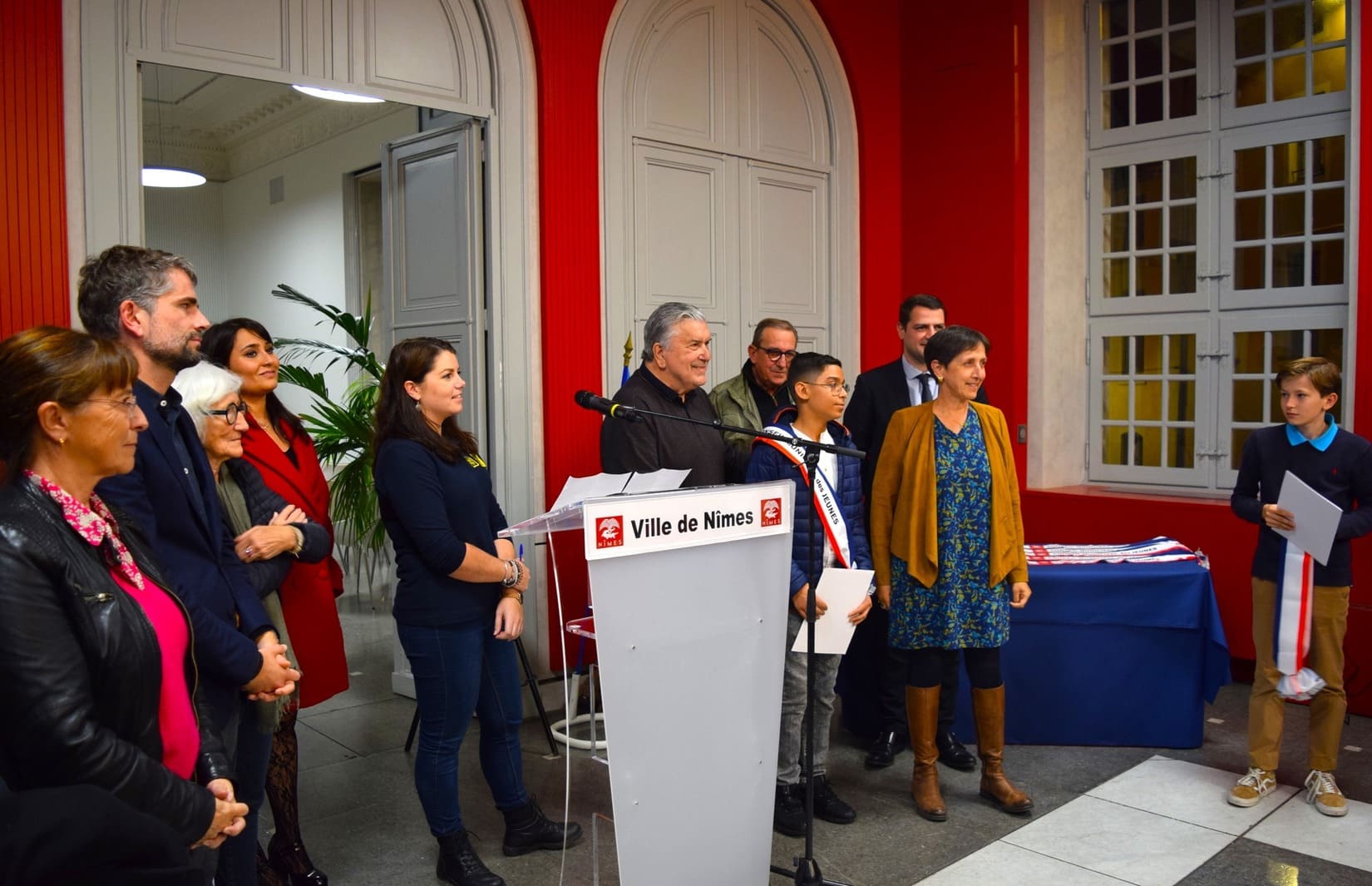 Conseil Municipal Jeunes Jeunesse Nîmes Ville Gard 