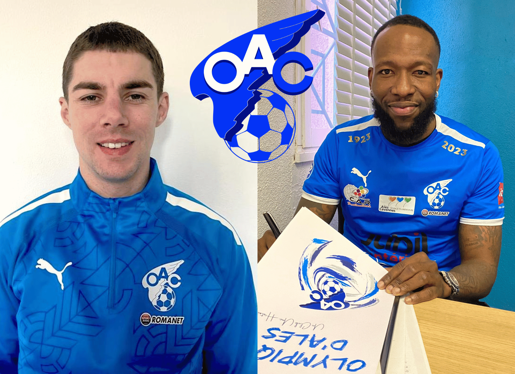 OAC Alès Gard Football Recrue Mercato Hiver 