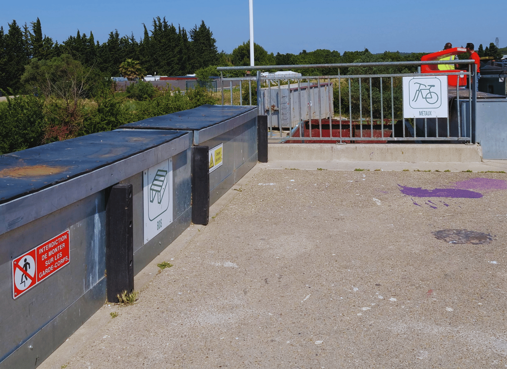 Nîmes Métropole Saint Césaire Lauzière Caissargues Gard Déchèteries Fermeture