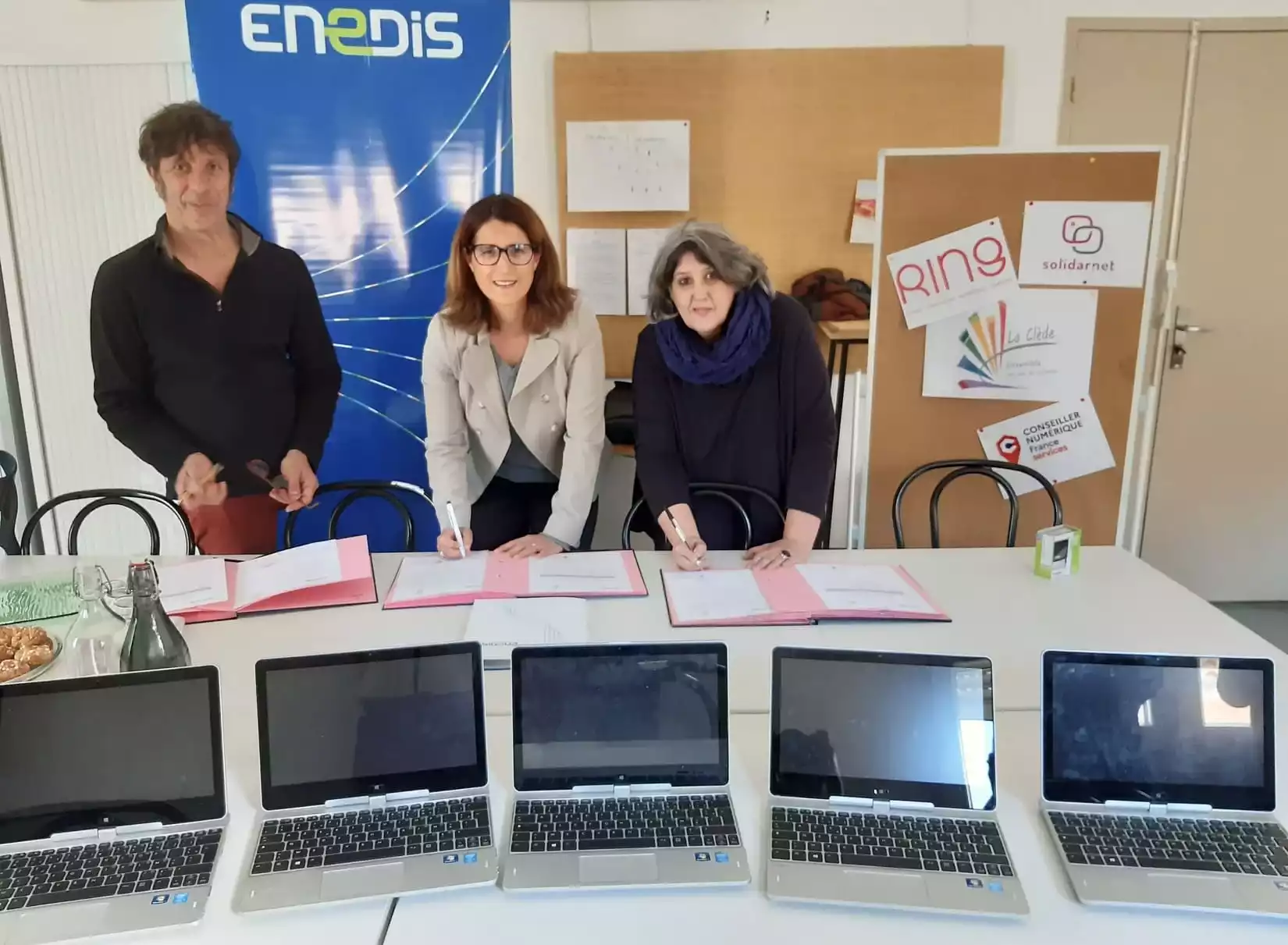 Enedis don ordinateur engagement fondation leréveildumidi