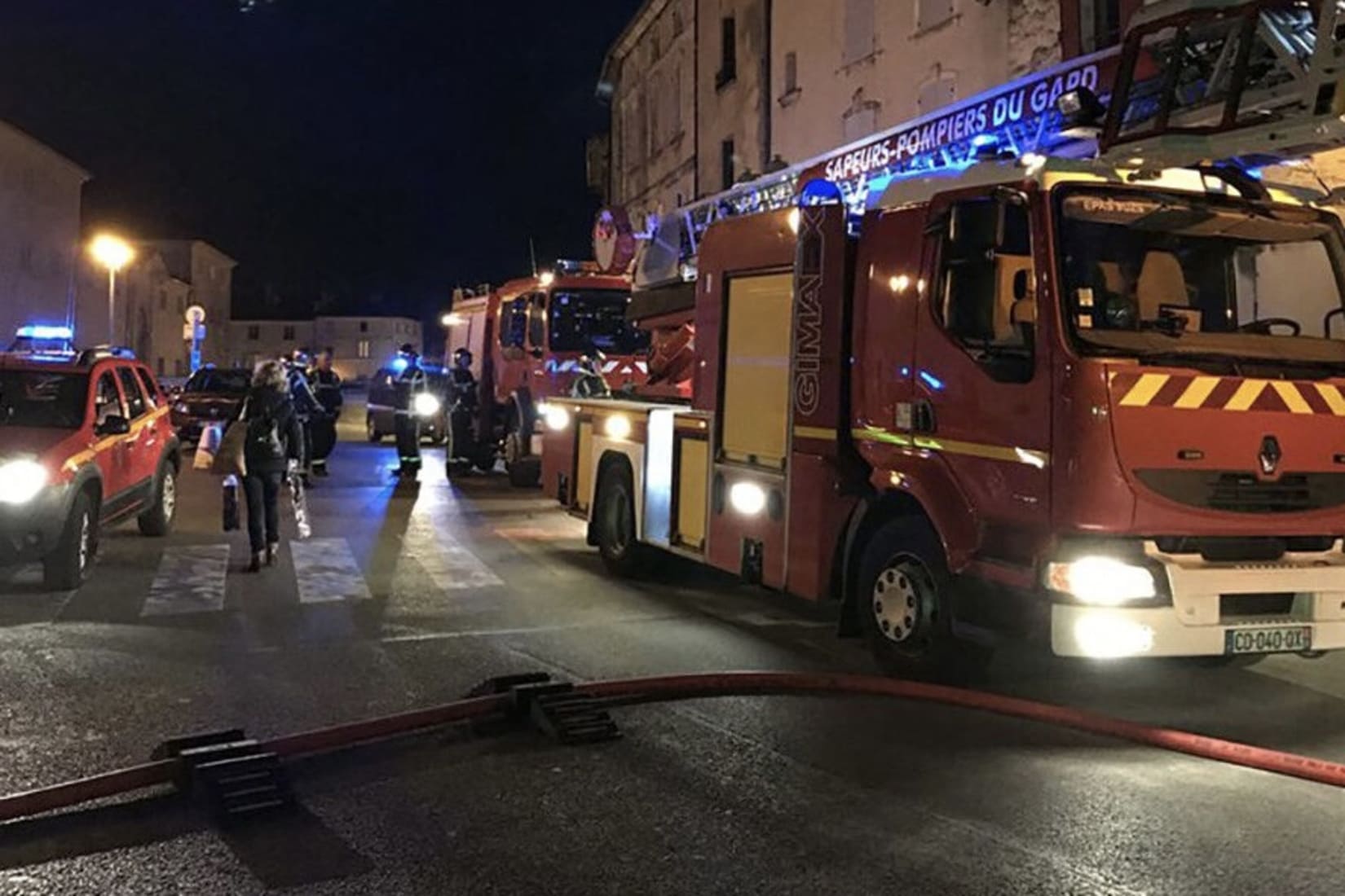 Fait divers incendie intoxication feu cheminée