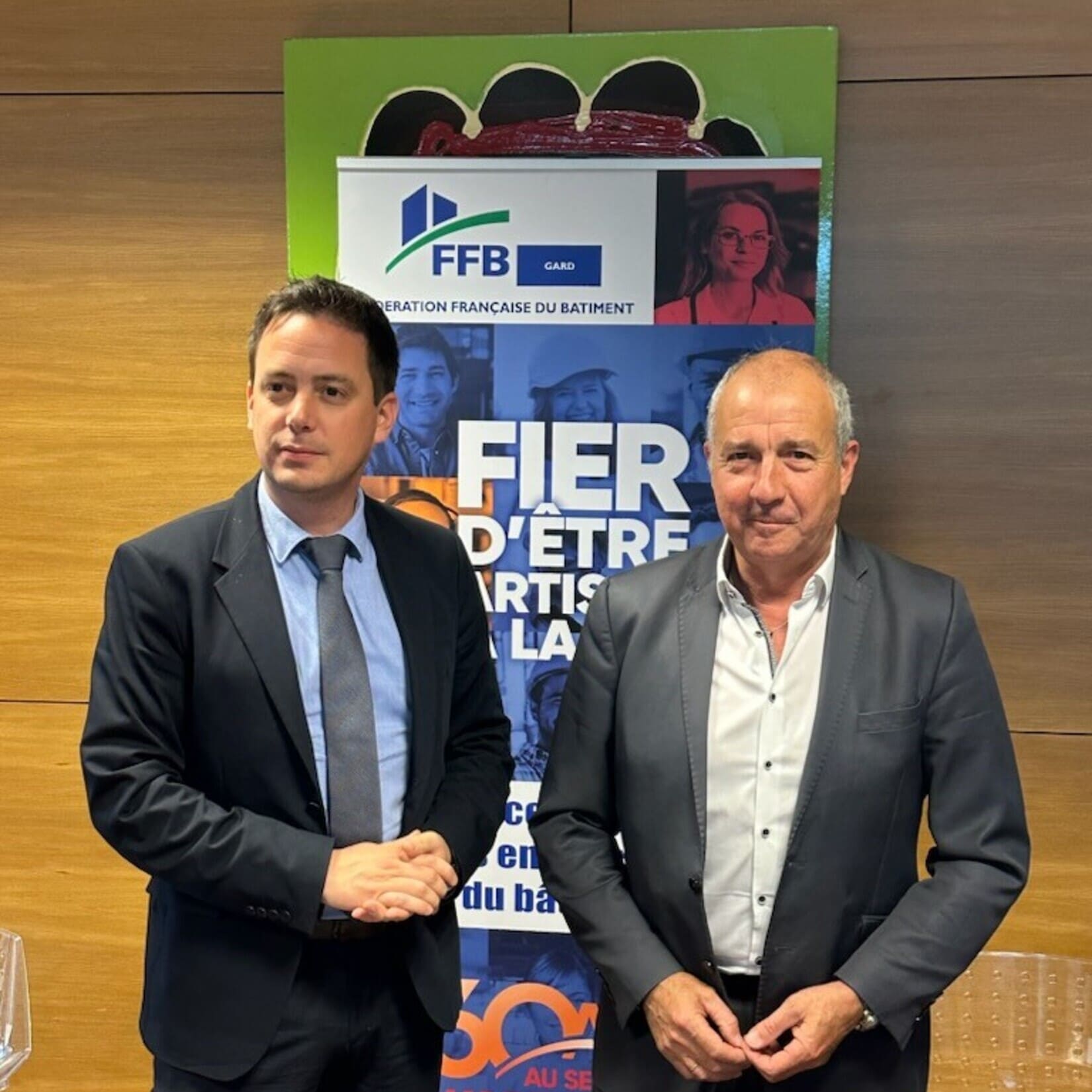 FFB Gard  Rencontre  Le logement en crise Pascal Lacosta et Yoann Gillet 