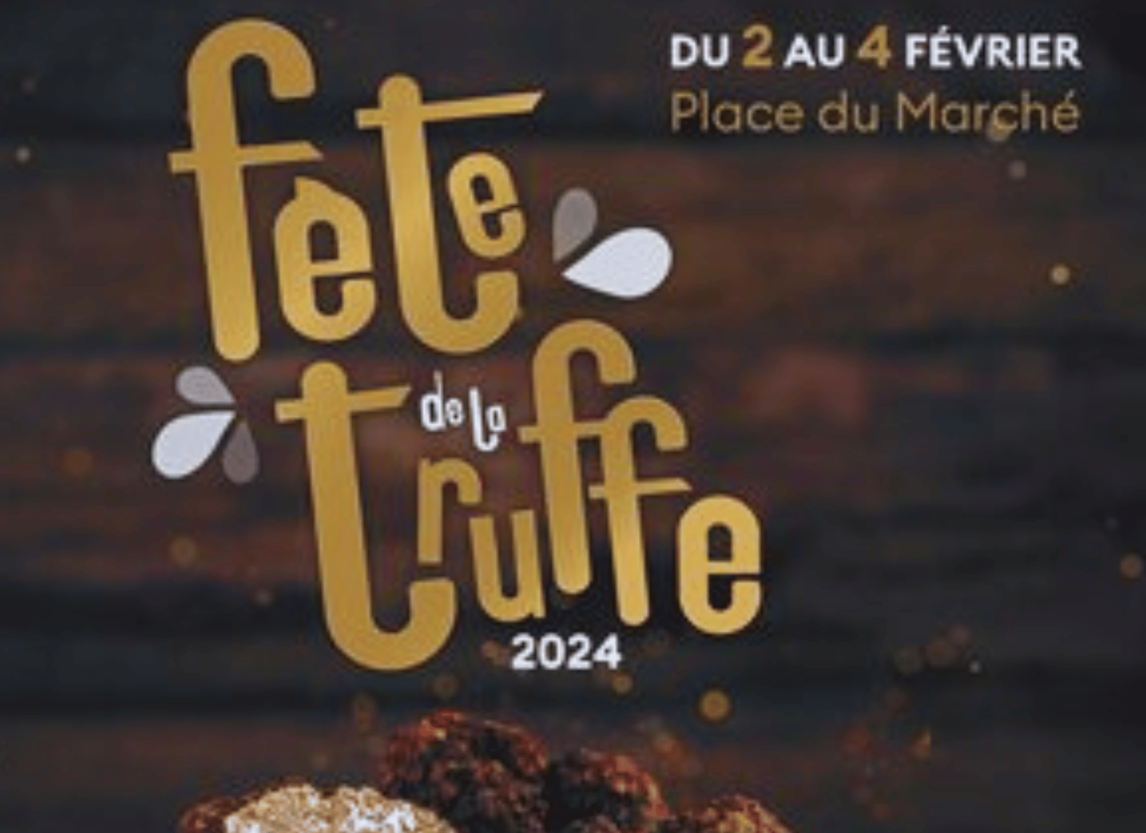 Fête truffe Place Marché Nîmes Gard