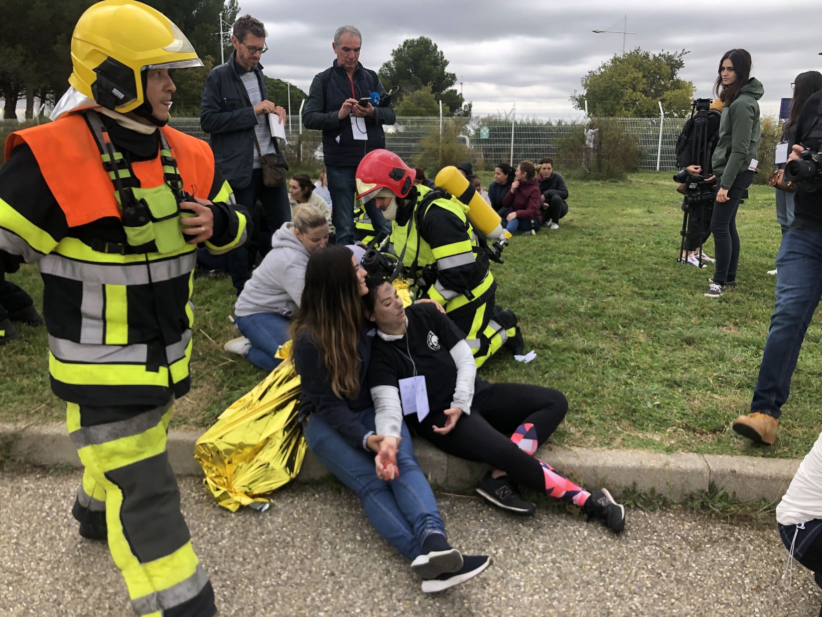 Cet exercice simulait l'activation du plan départemental ORSEC (Organisation de la Réponse de SÉcurité Civile). Crédit photo:  GG