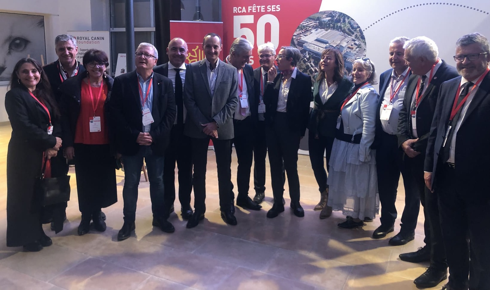 Le président de Nîmes métropole, le président de la communauté de communes de Petite Camargue ou encore la président départemental de la CCI étaient présents à l'occasion de cette inauguration. Crédit photo : GG