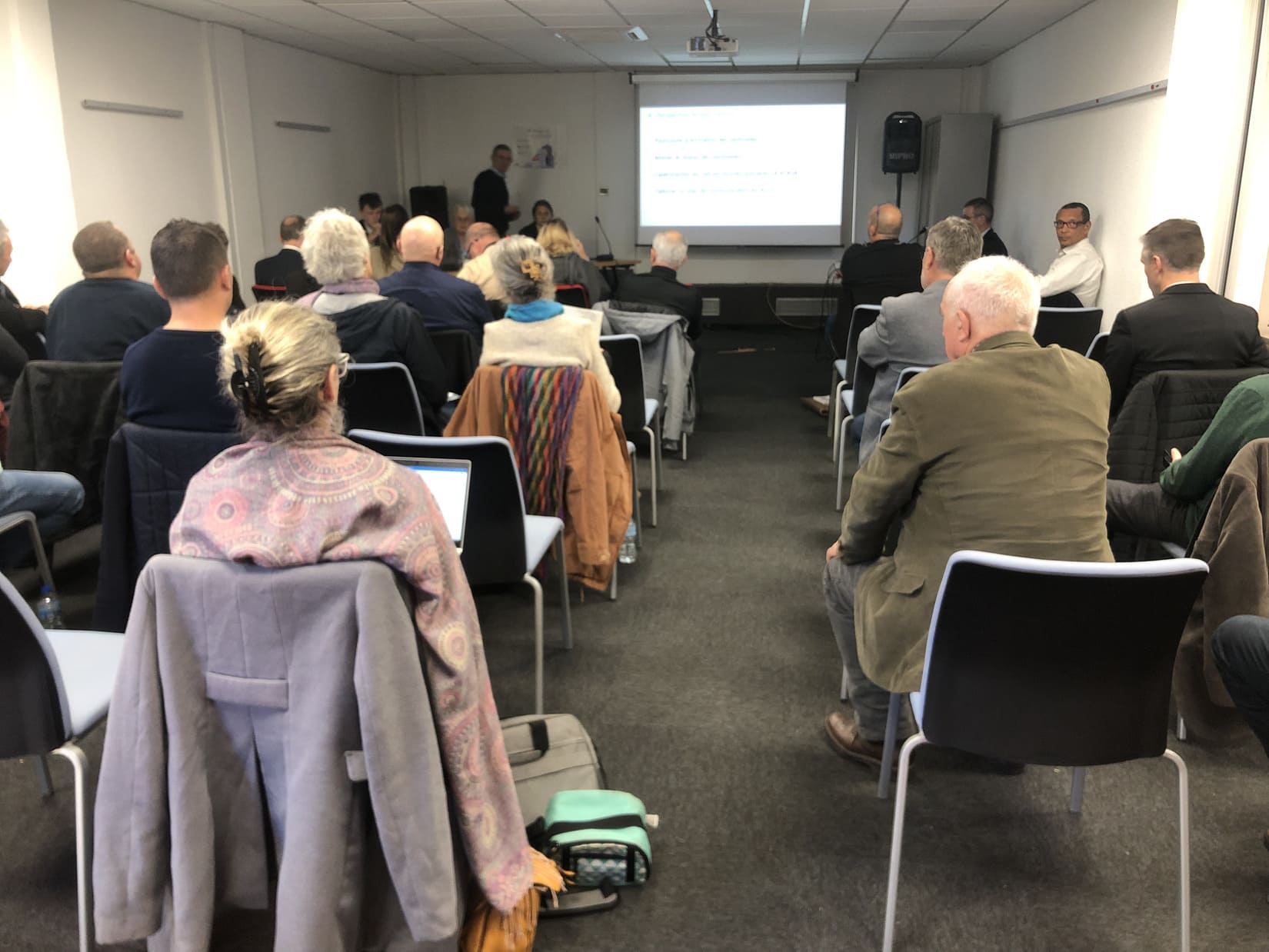 De nombreux acteurs de l'agriculture du département étaient réunis pour le lancement de ce comité. Crédit photo Geoffrey Gaye