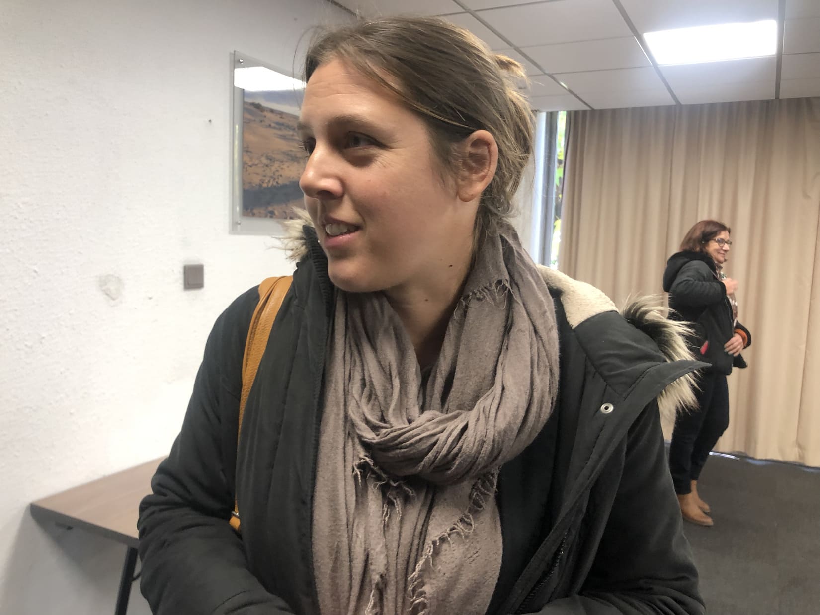 Anaïs Amalric-Joary se dit sensible au mal-être des agriculteurs car elle est elle-même responsable d'une exploitation viticole autour d'Uzès. Crédit photo : Geoffrey Gaye