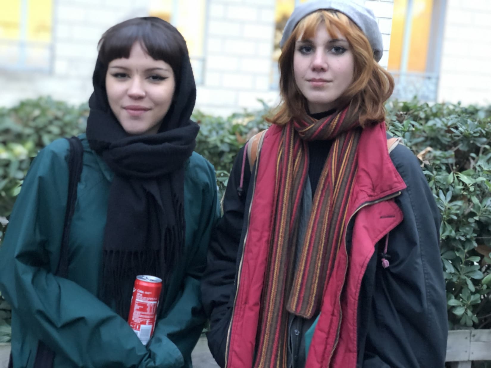 Des lycéens étaient parmi les manifestants. Crédit photo : GG