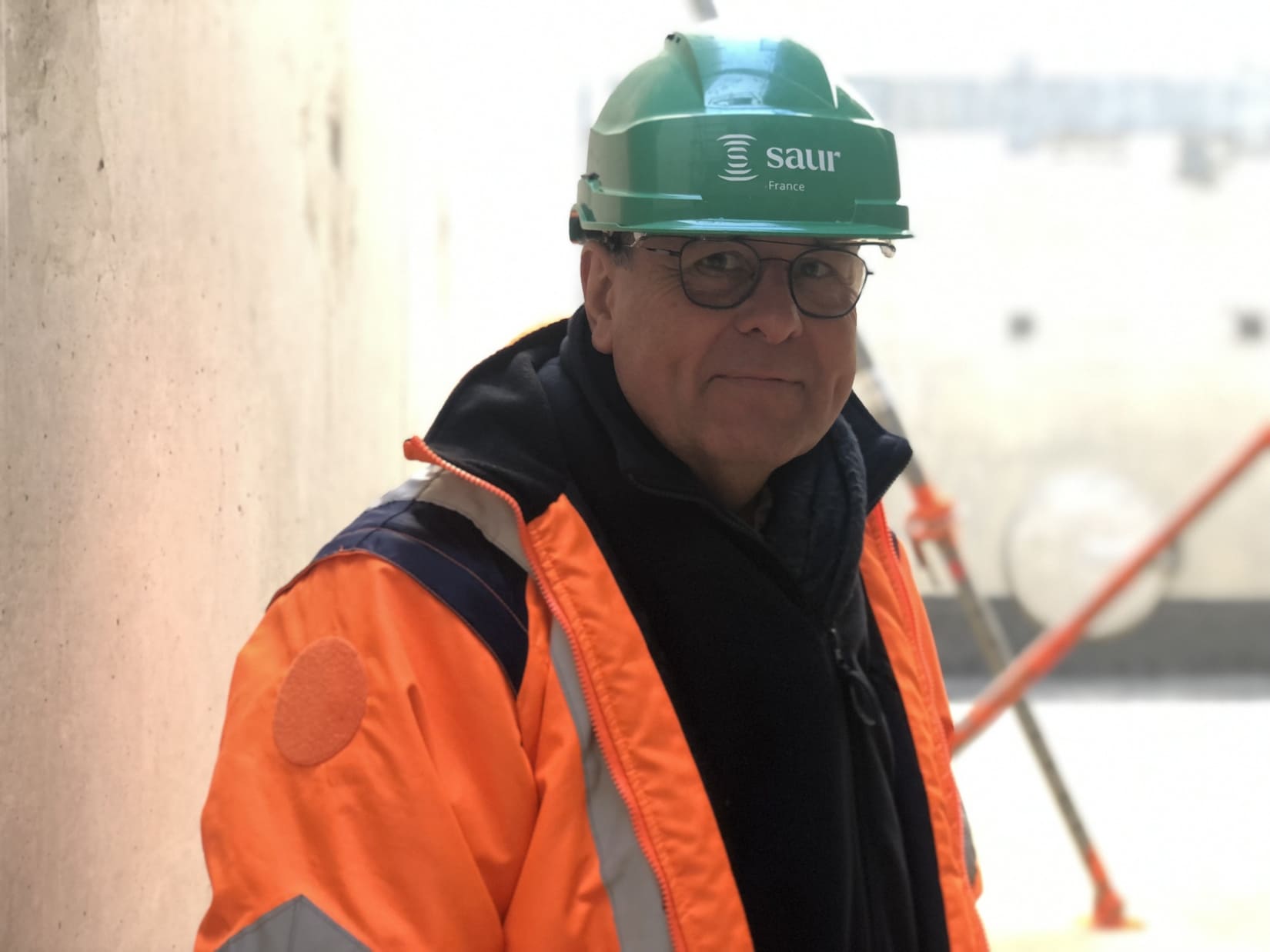 Claude Pioche gère le projet pour la Saur qui a obtenu le marché public. Crédit photo GG