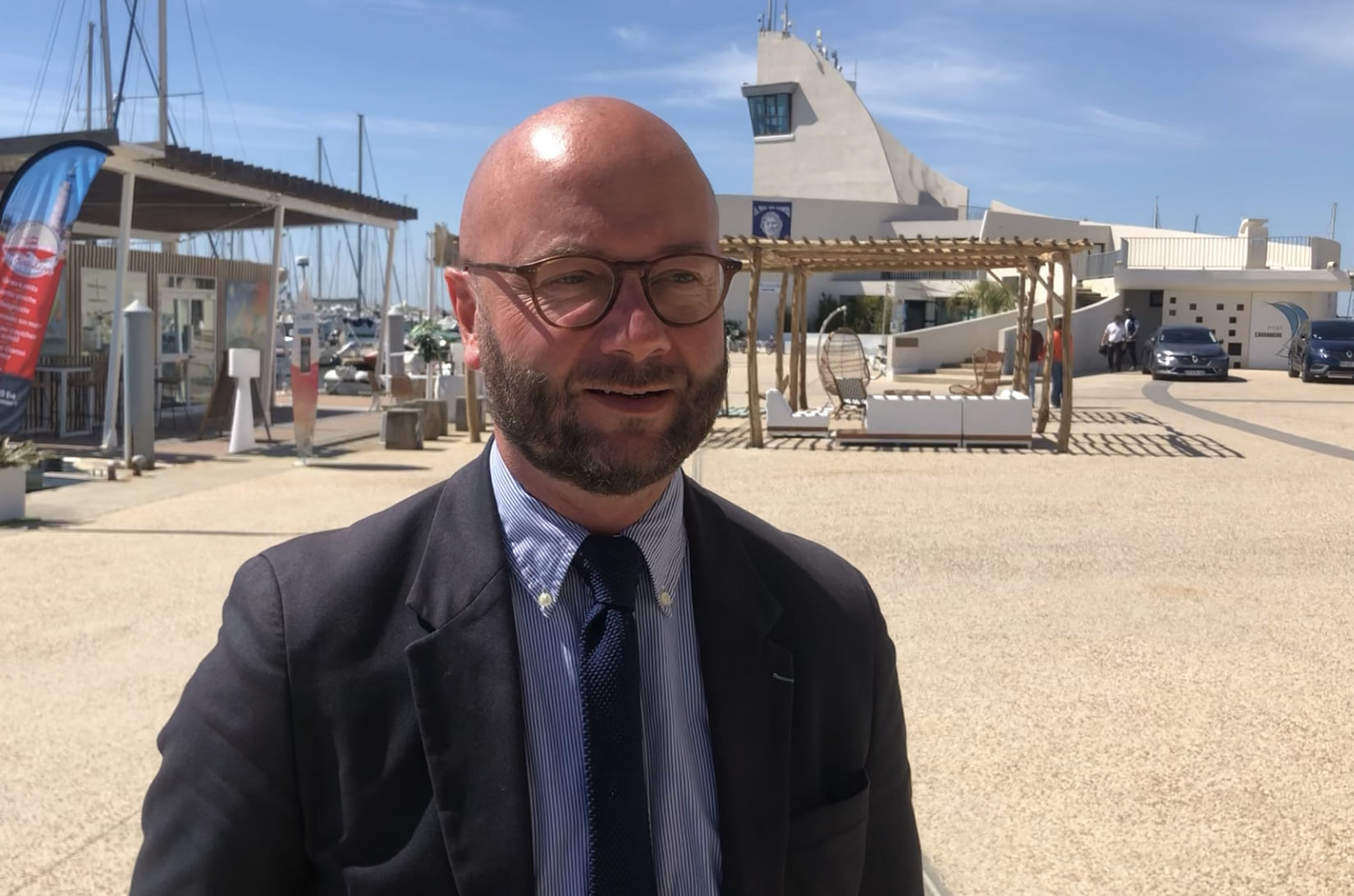 Le directeur général de la régie de Port-Camargue souhaite que le port intègre dans le futur une dimension écologique. Crédit photo : GG