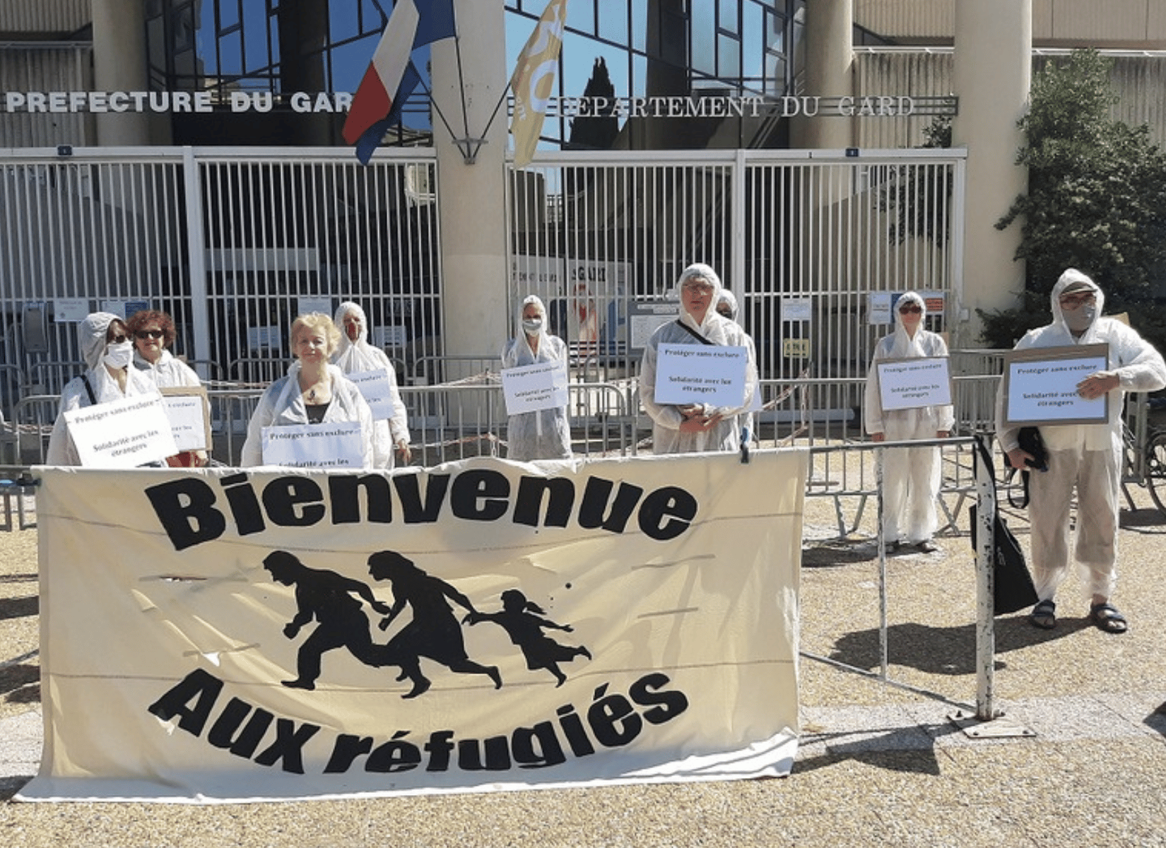 Meeting Information Loi Immigration Mobilisation Nîmes Gard 