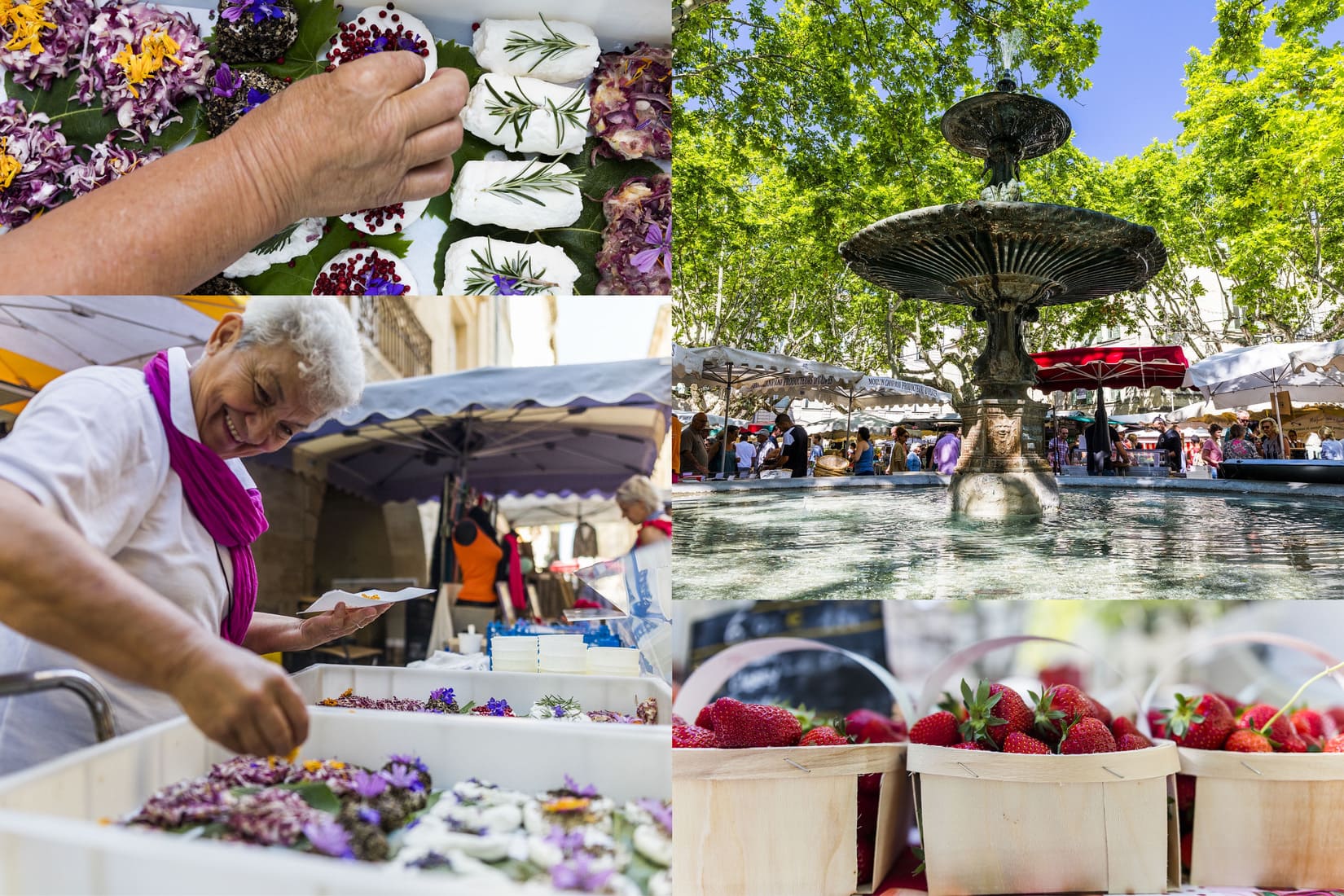 Gard marché d’Uzès en lice compétition le plus beau marché du Gard le plus de France TF1 PQR compétition concours