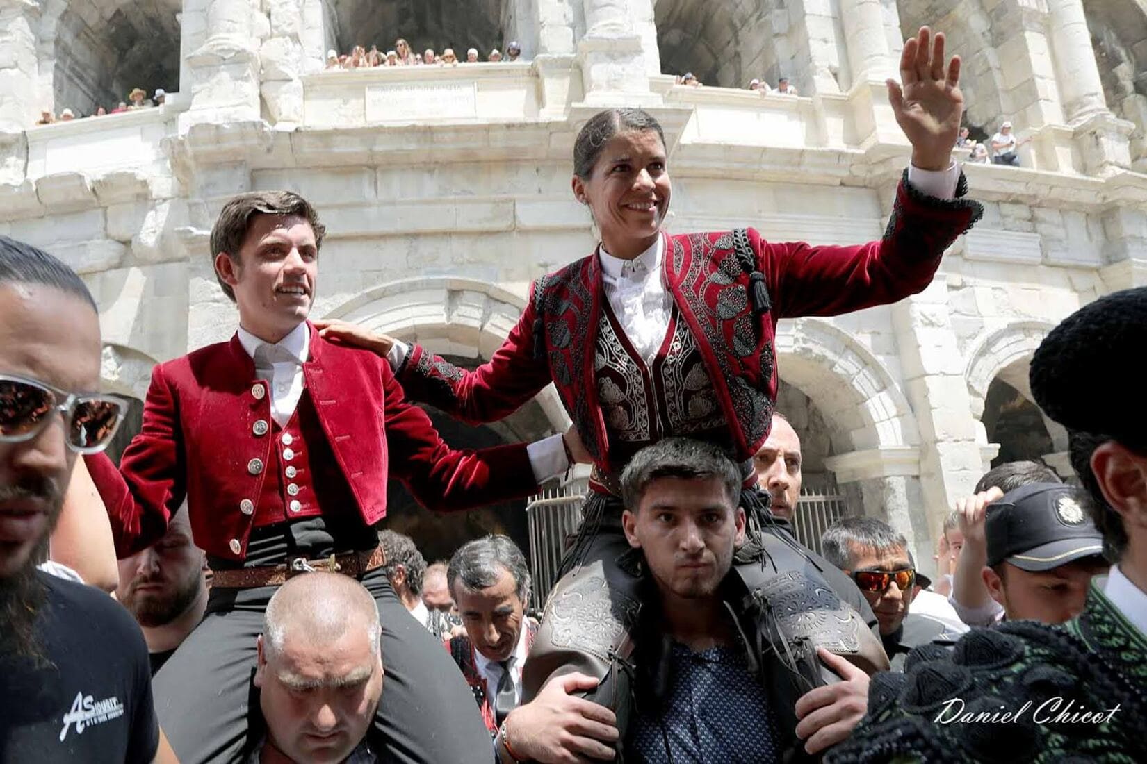 Léa Vicens Guillermo Hermoso de Mendoza culture corrida arènes toro toromachie portes consuls oreilles leréveildumidi