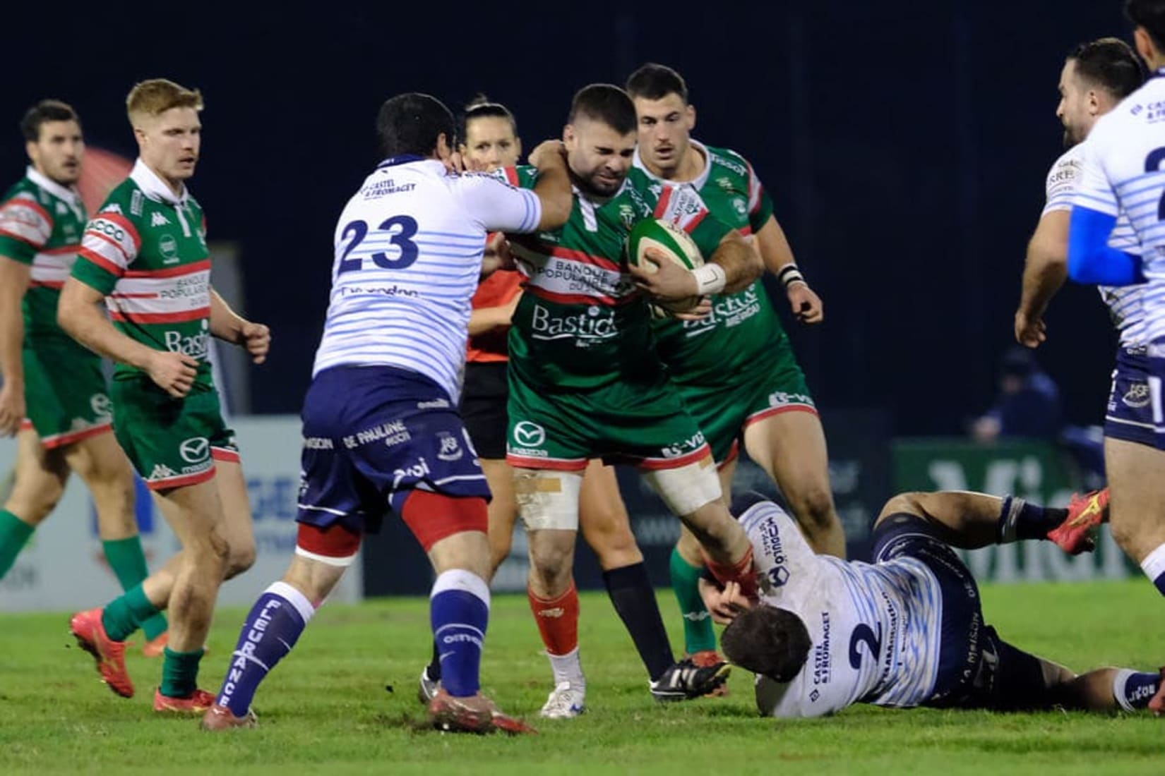 Rugby Nîmes s'incline à Lannemezan défaite RCN Rugby Club Nîmois