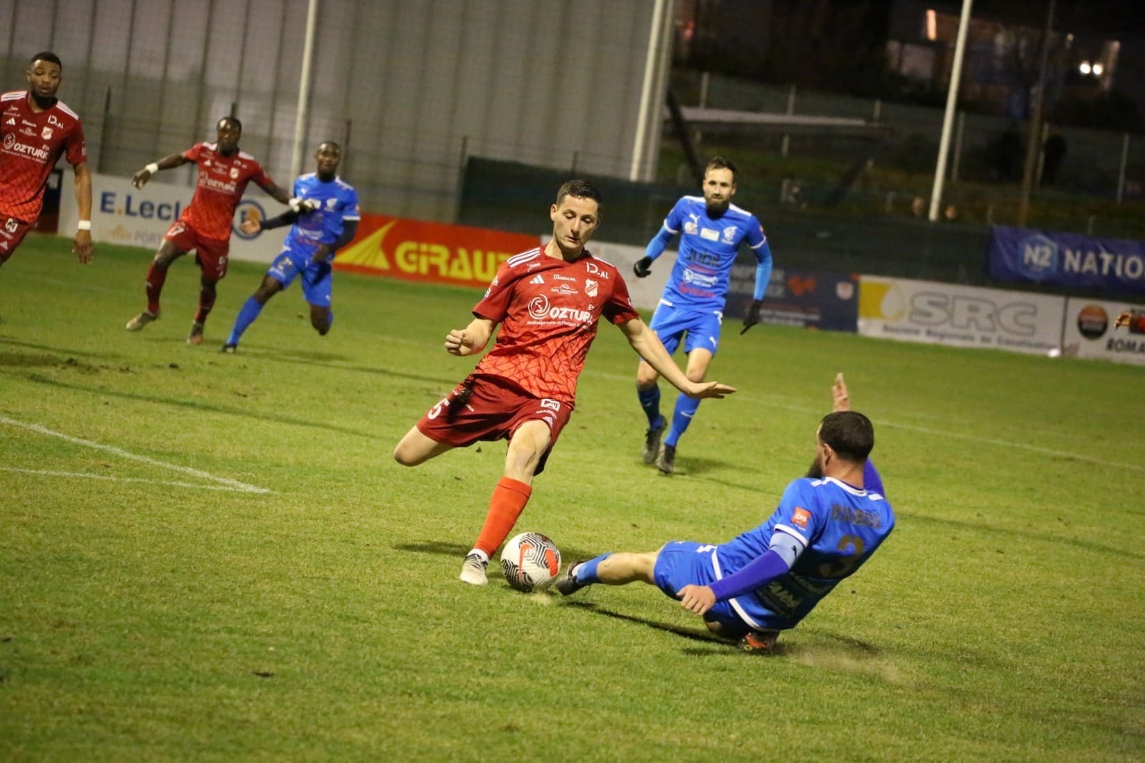 Football sport match nul difficile OAC Alès