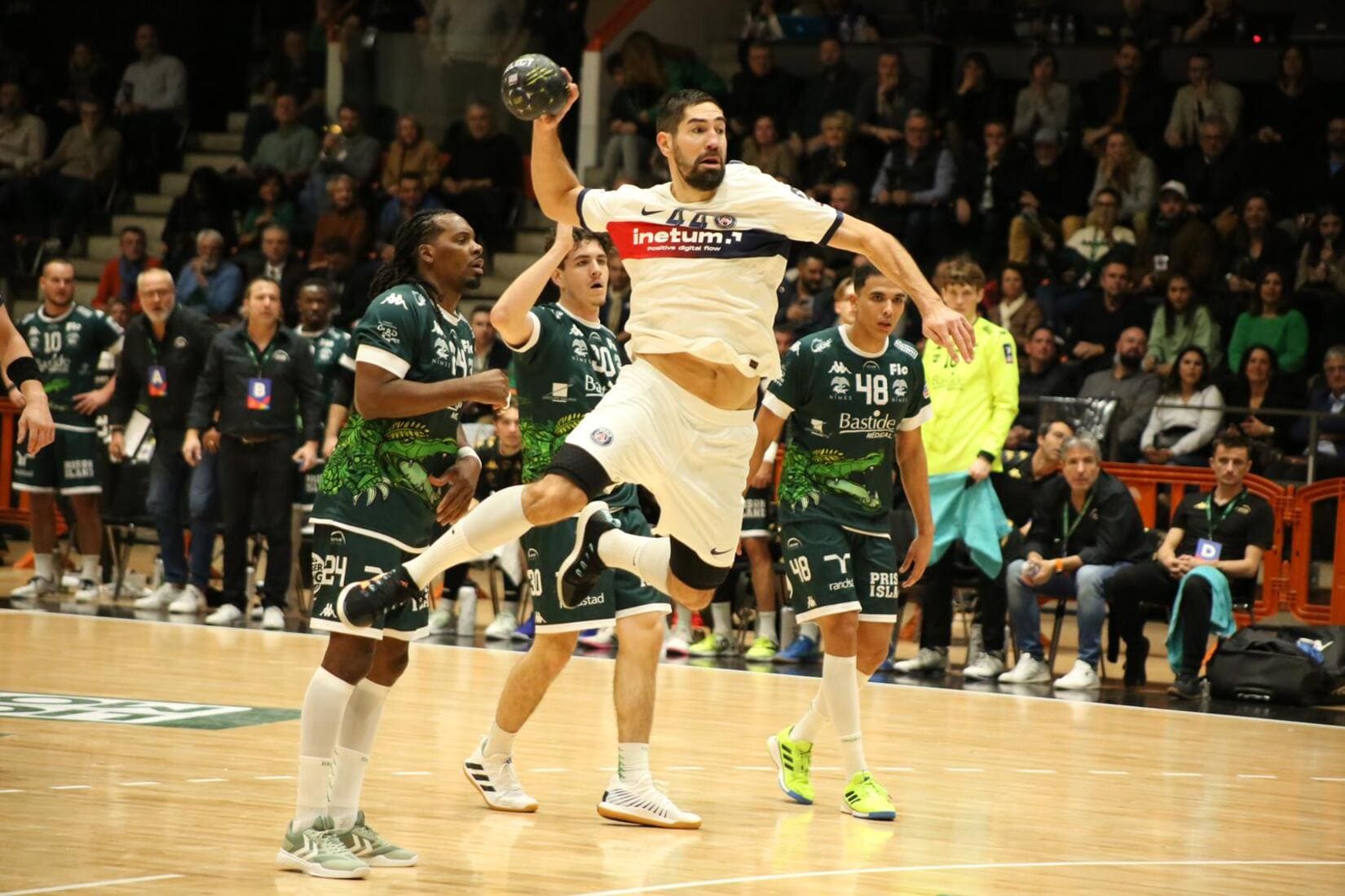 USAM PSU handball Nîmes Paris Saint Germain Parnasse Nikola Karabatic