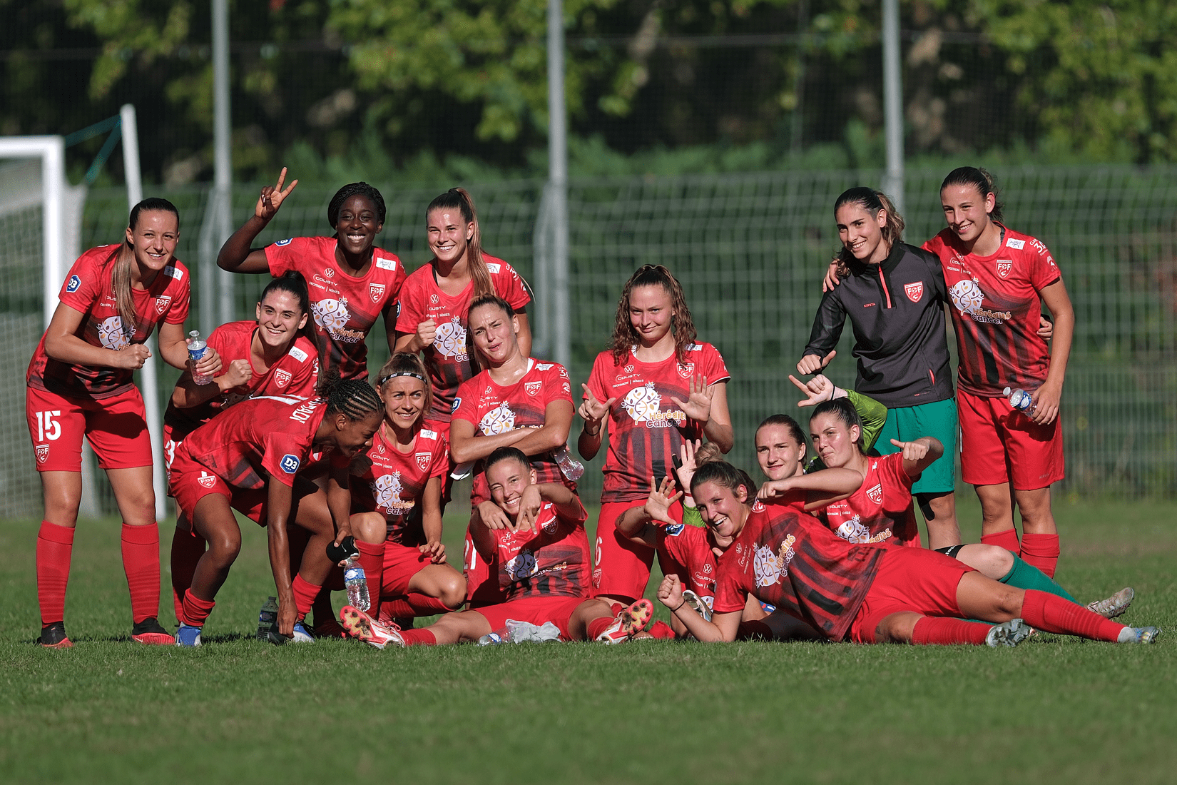  Avalanche de buts aux Costieres pour la victoire des feminines du Nîmes Olympique face a Valence 7 a 0 Gard 