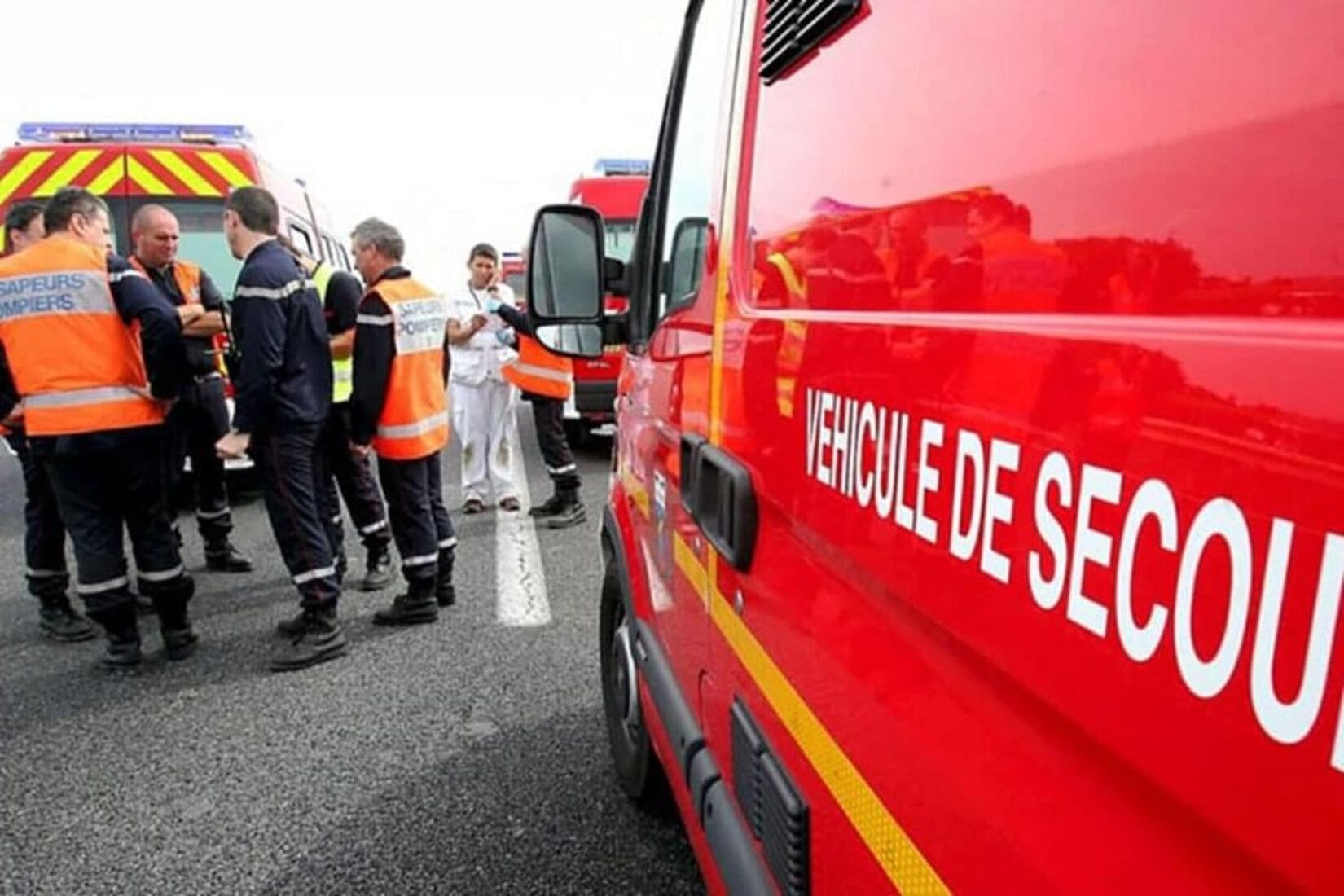 accident autoroute A9 jeune blessé choc poids lourd voiture