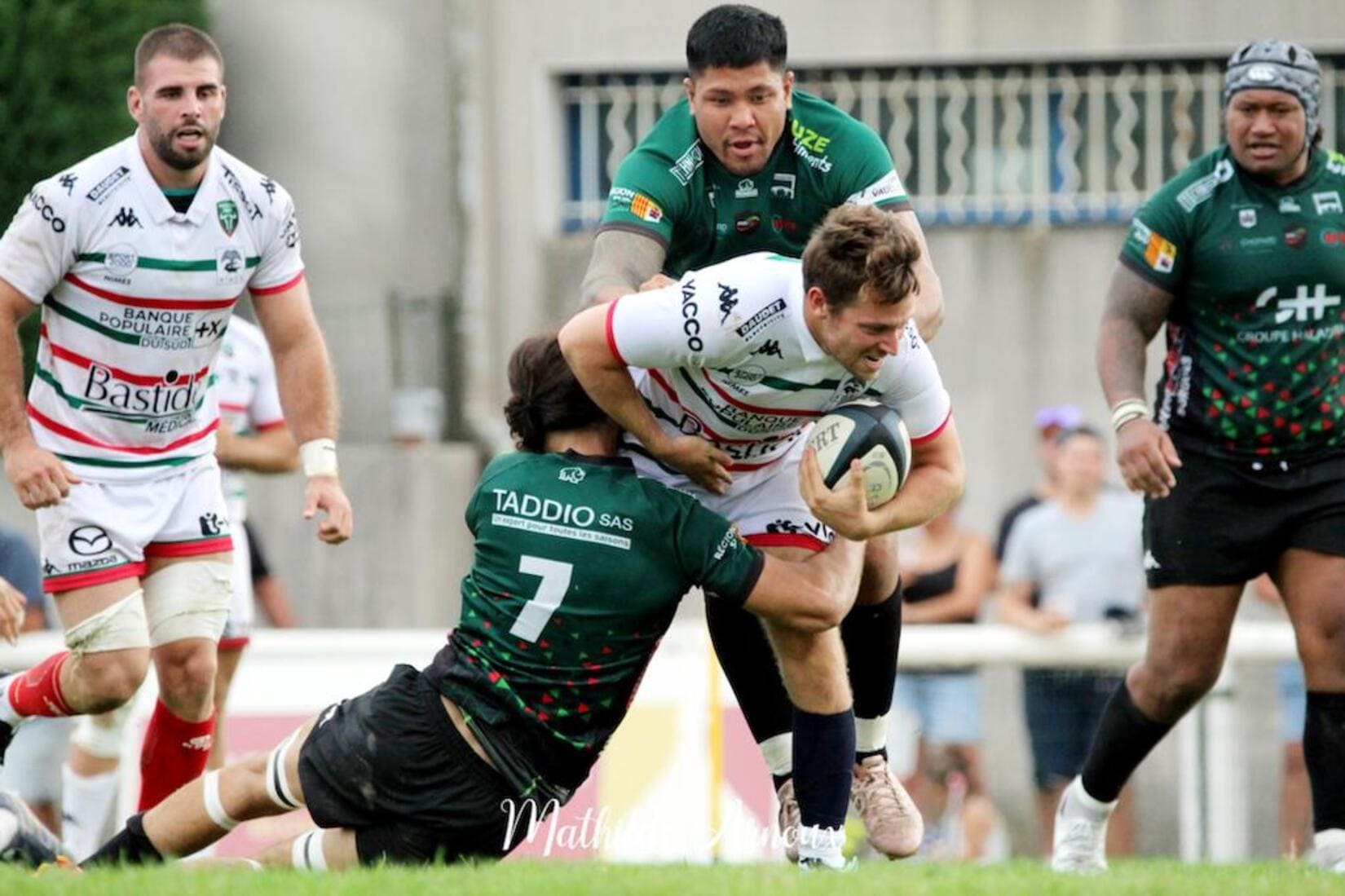 rugby RCN Rugby Club Nîmois match Stade Métropolitain