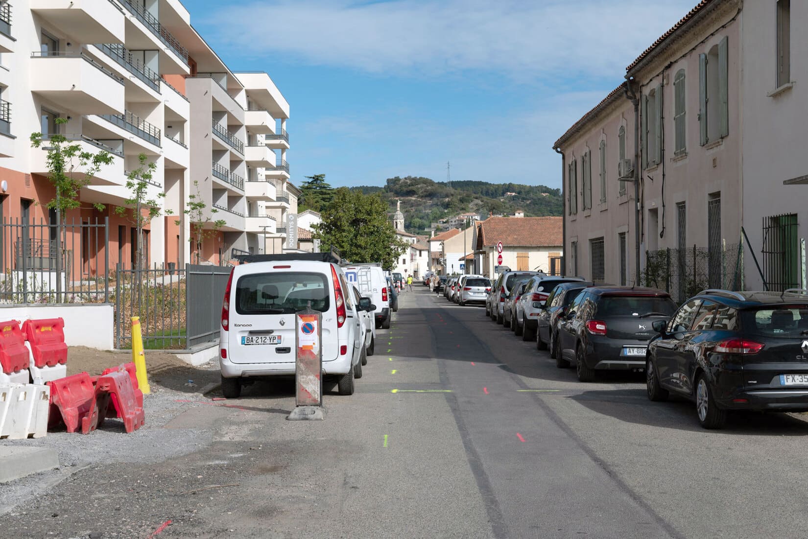 Travaux rénovation réseau pluvial marquage stationnement trottoirs circulation voiture leréveildumidi