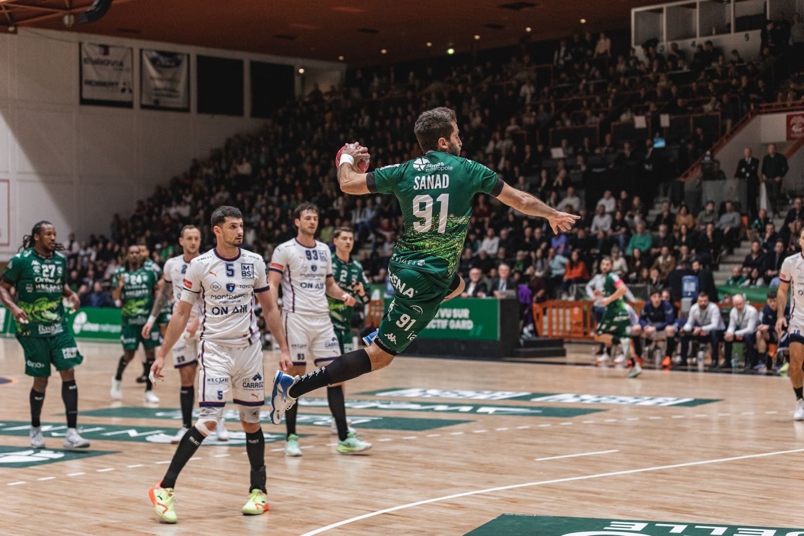 USAM Nîmes Gard handball créteil