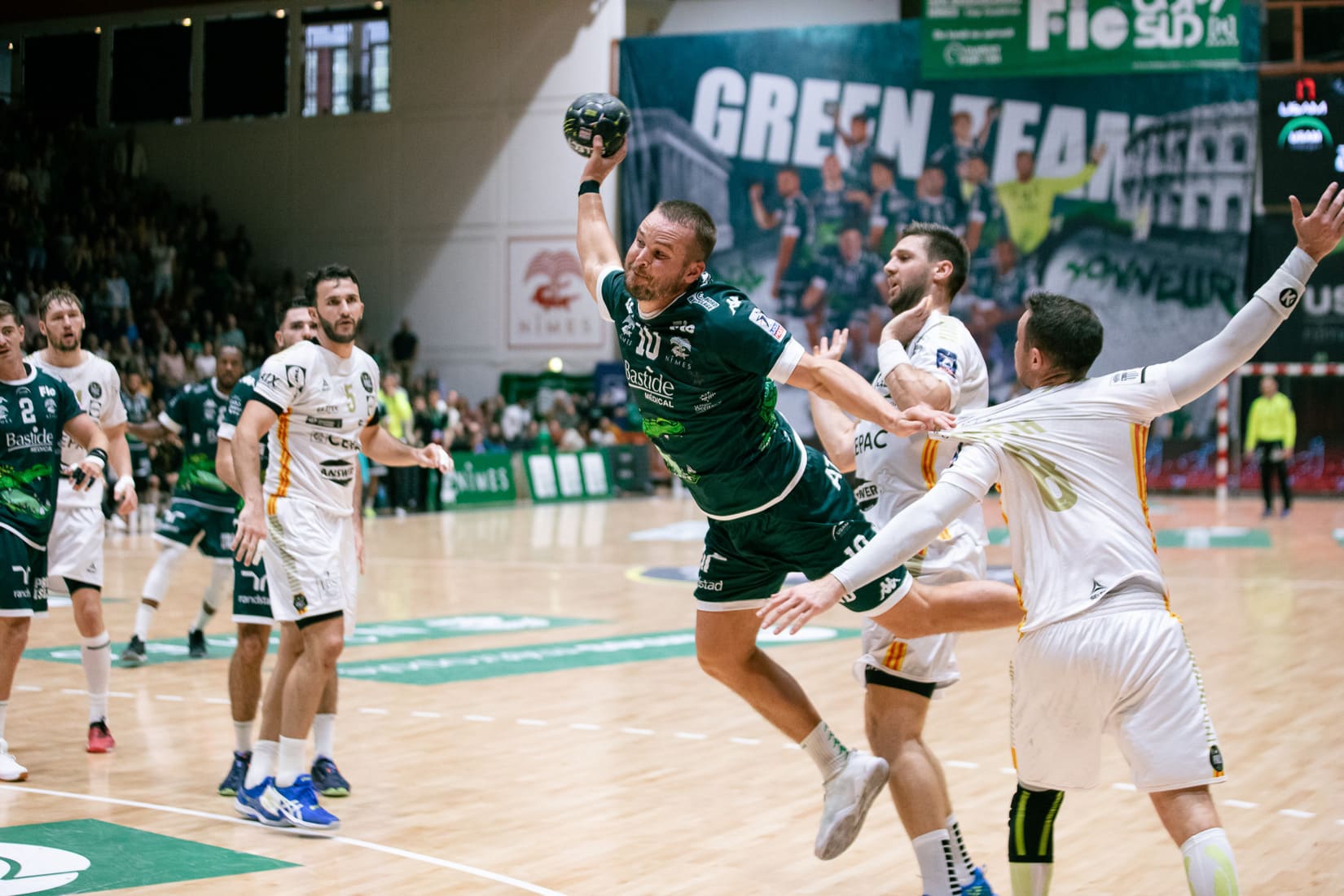 USAM Parnasse starligue public match handball sports