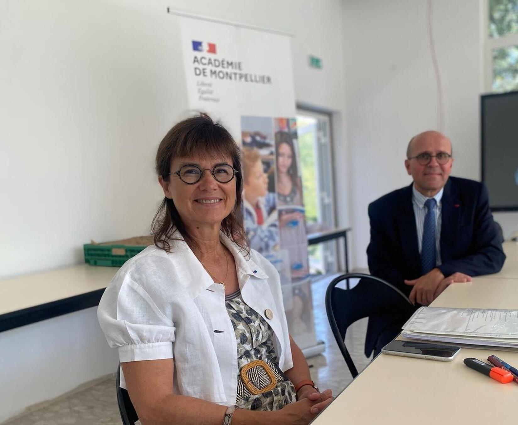 sophiebejean academiedemontpellier rectrice rentree2023 etablissementspublcs enseignement luttecontreleharcelement pedagogie eleves reveildumidi