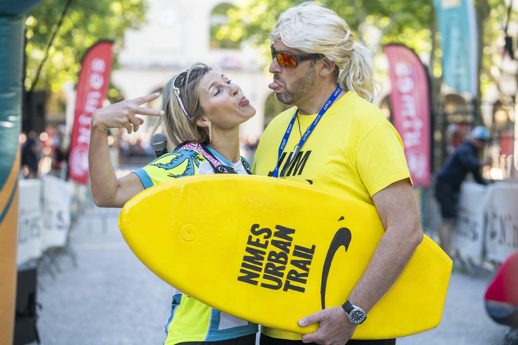 Deux participants lors du NUT de l'année dernière. Crédit photo : GG