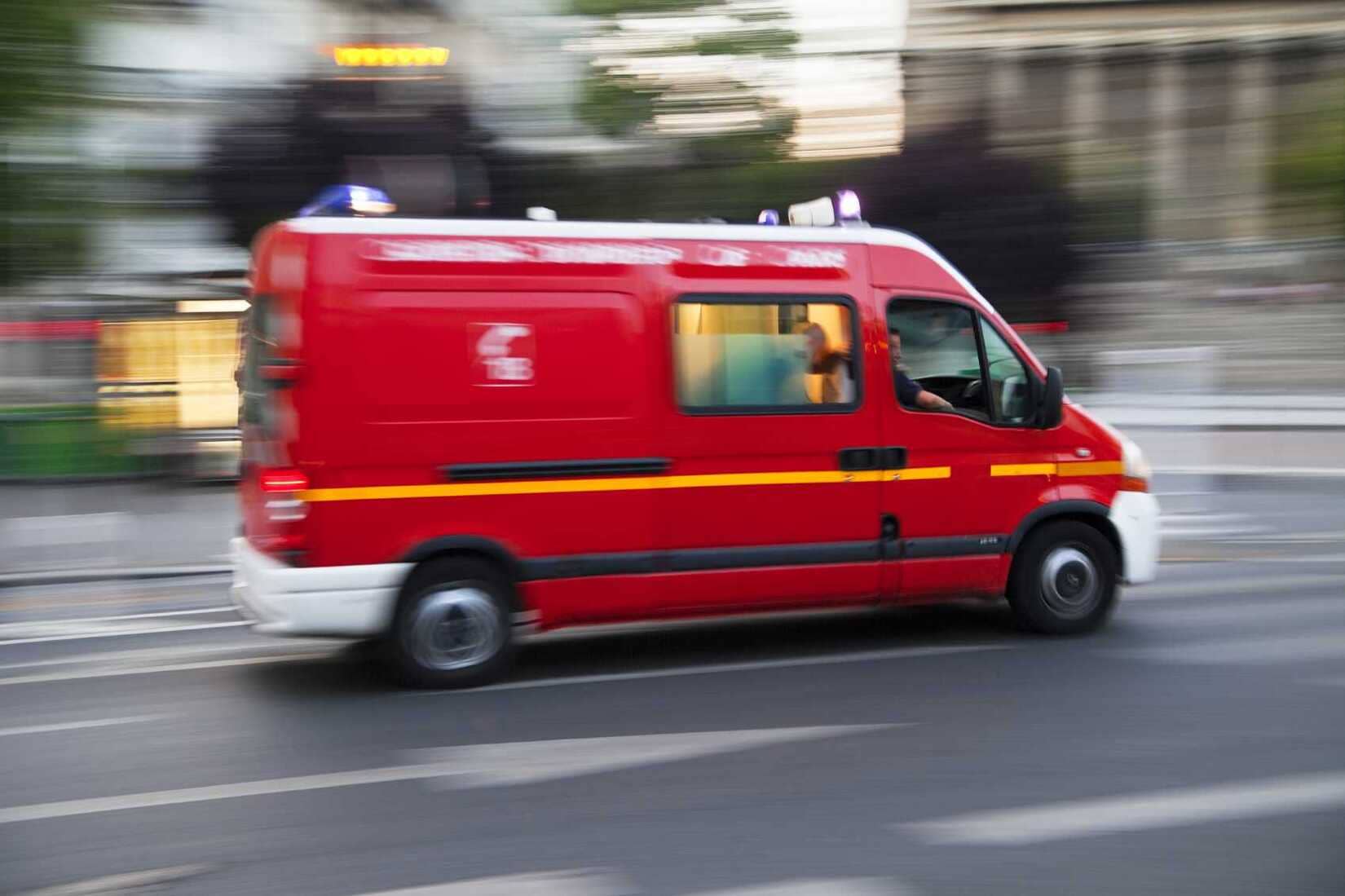 Fait divers accident choc frontal blessés désincarcération