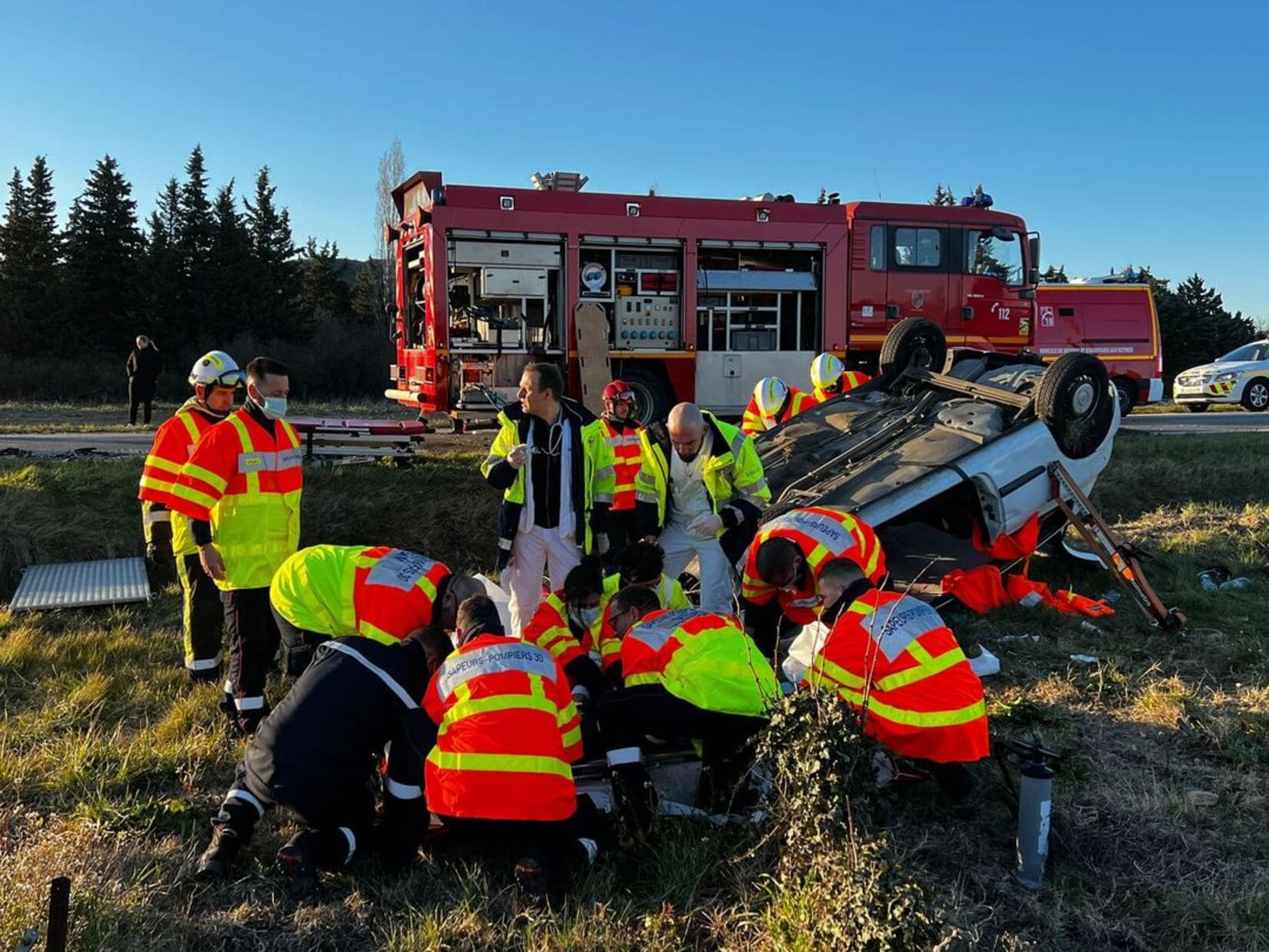 Gard, victimes, blessé, 25 ans, jeune, homme, voiture, circulation, accident