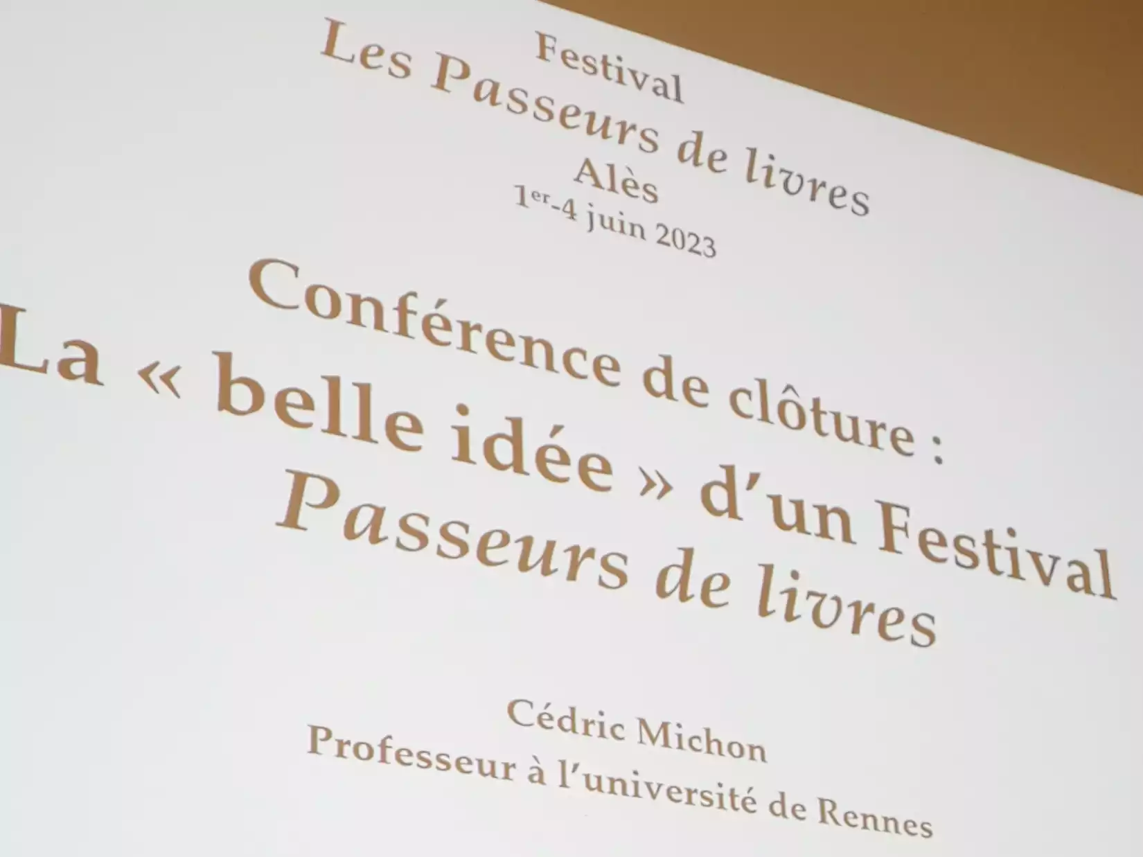 bilan alès festival passeurs de livres gard