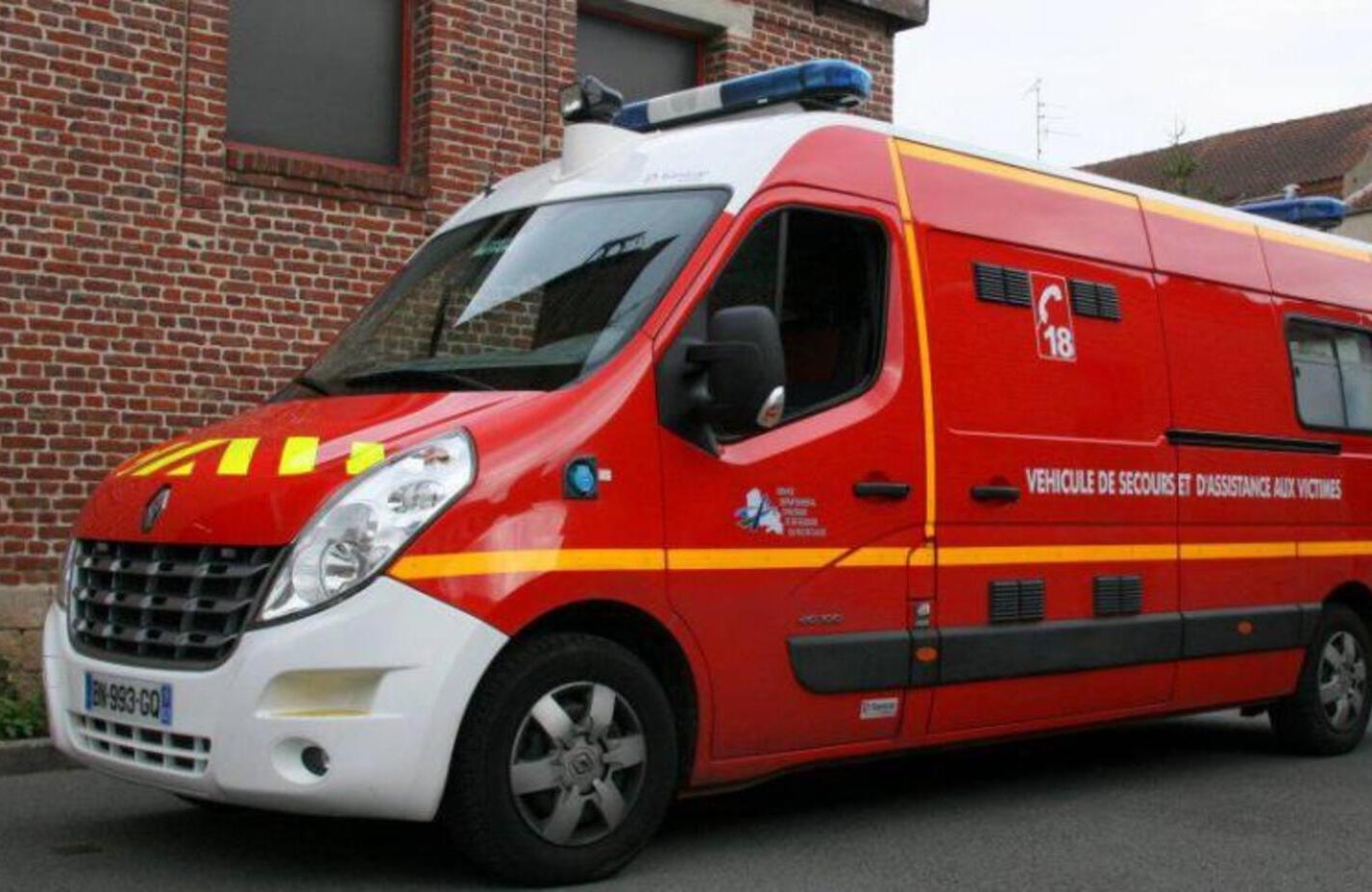 Gard Feu Véhicule Blesse Drame Victime