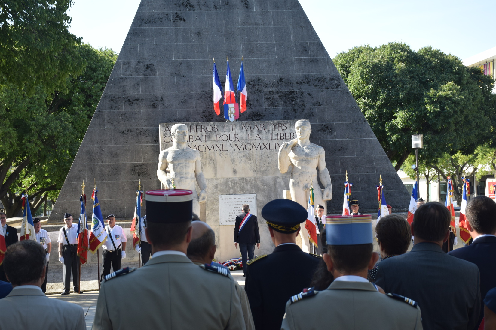 commémoration_liberation_nimes