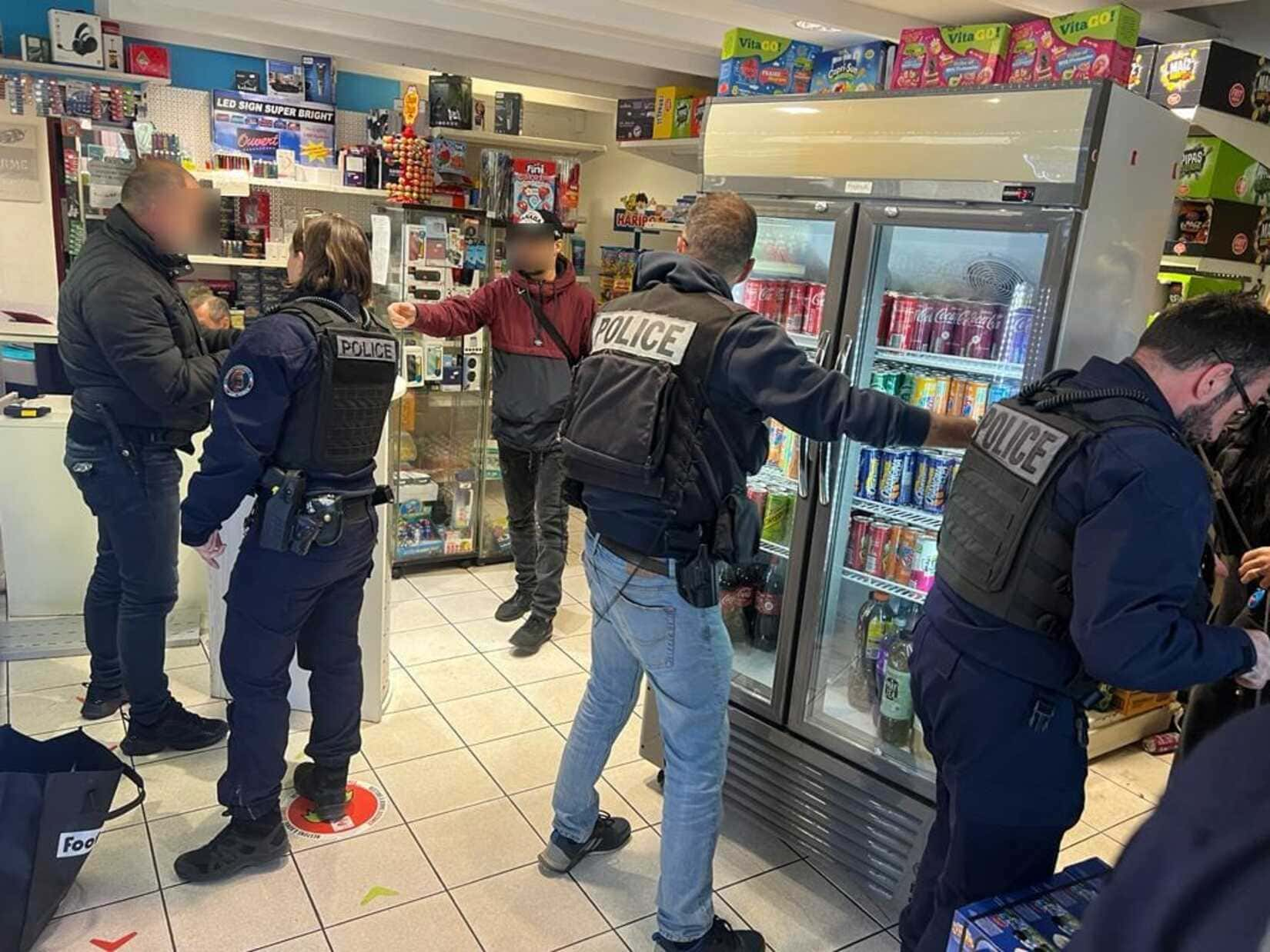 Nîmes : Multiples saisies de tabac lors d'un contrôle sur le Boulevard Gambetta Police Crime Vol