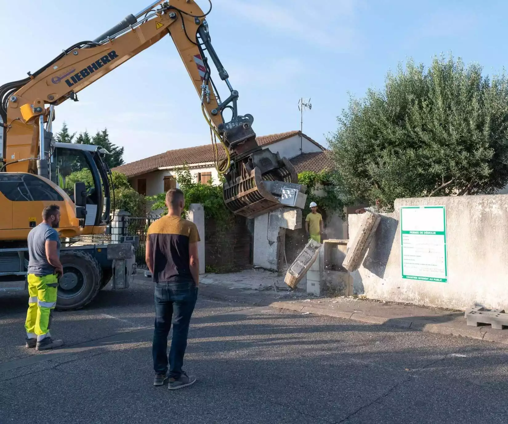 démolition maisons moulinet Alès