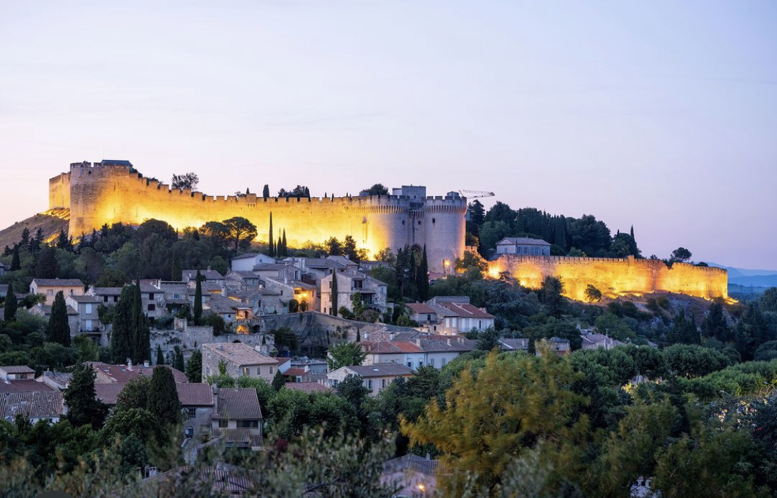 Coucher de soleil sur le Pont du Gard