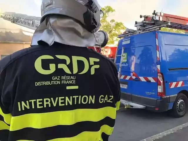 fuite gaz aigues-vives voie publique pompiers intervention