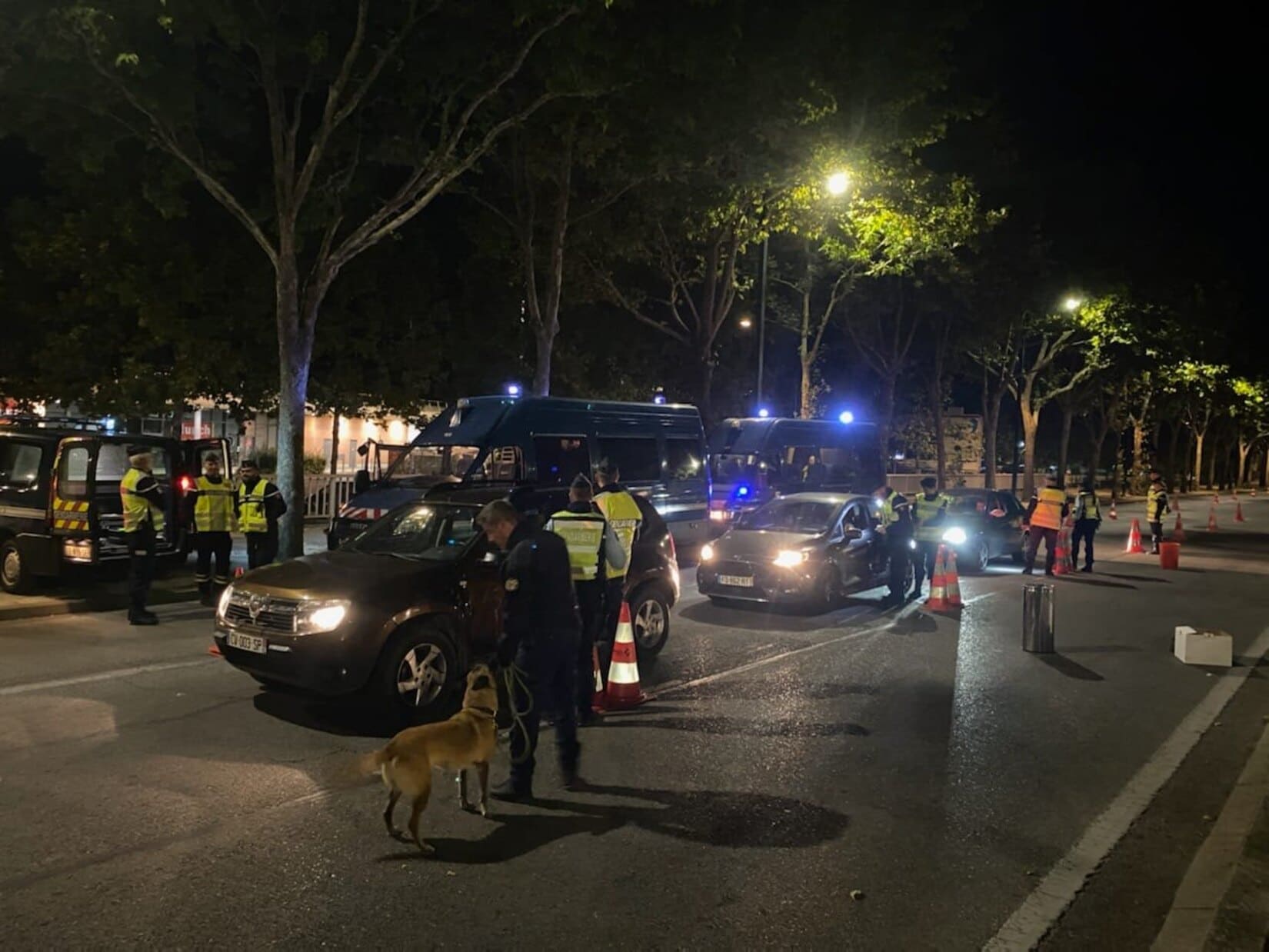 Feria de Nîmes contrôle routier alccolémie