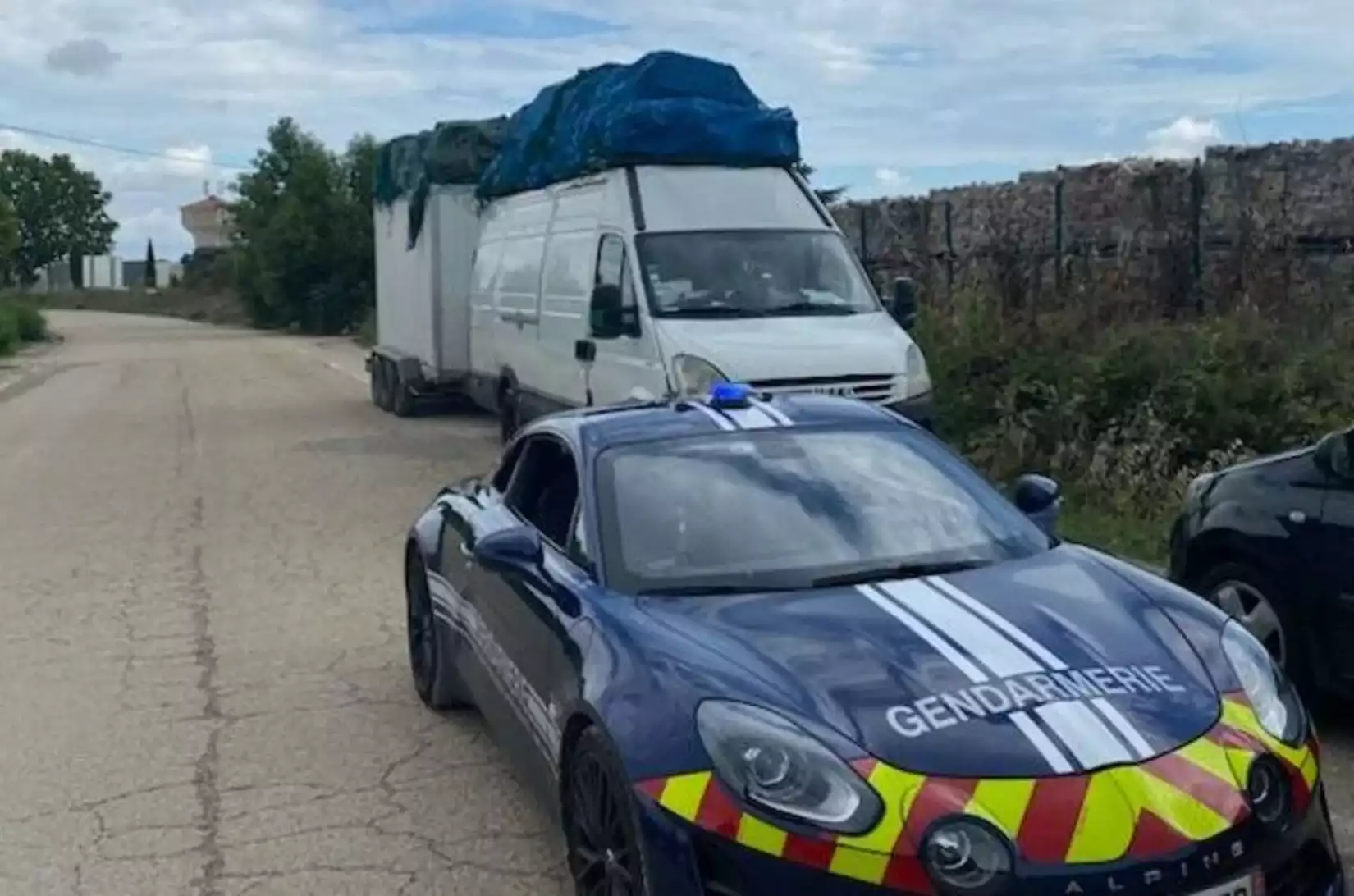 gendarmerie gard contrôle danger roulant