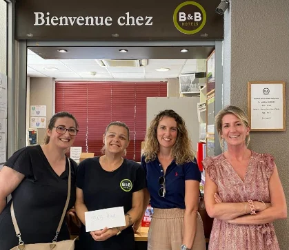 hotel B&B nîmes concours Commerçant le plus romain