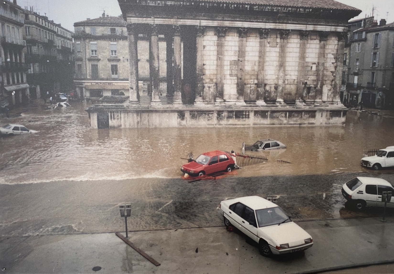 Inondation Graphique Donnée Nîmes Gard Recherche Science Météo