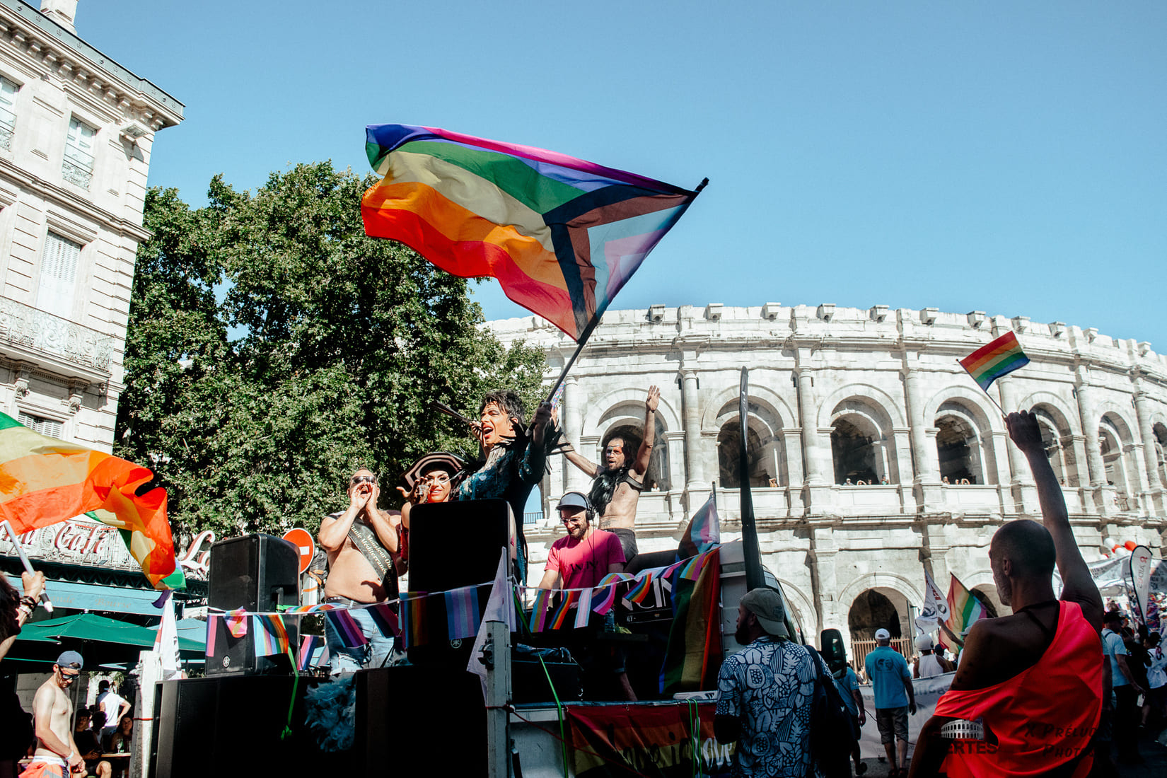 marche des fiertés Nîmes association combat 