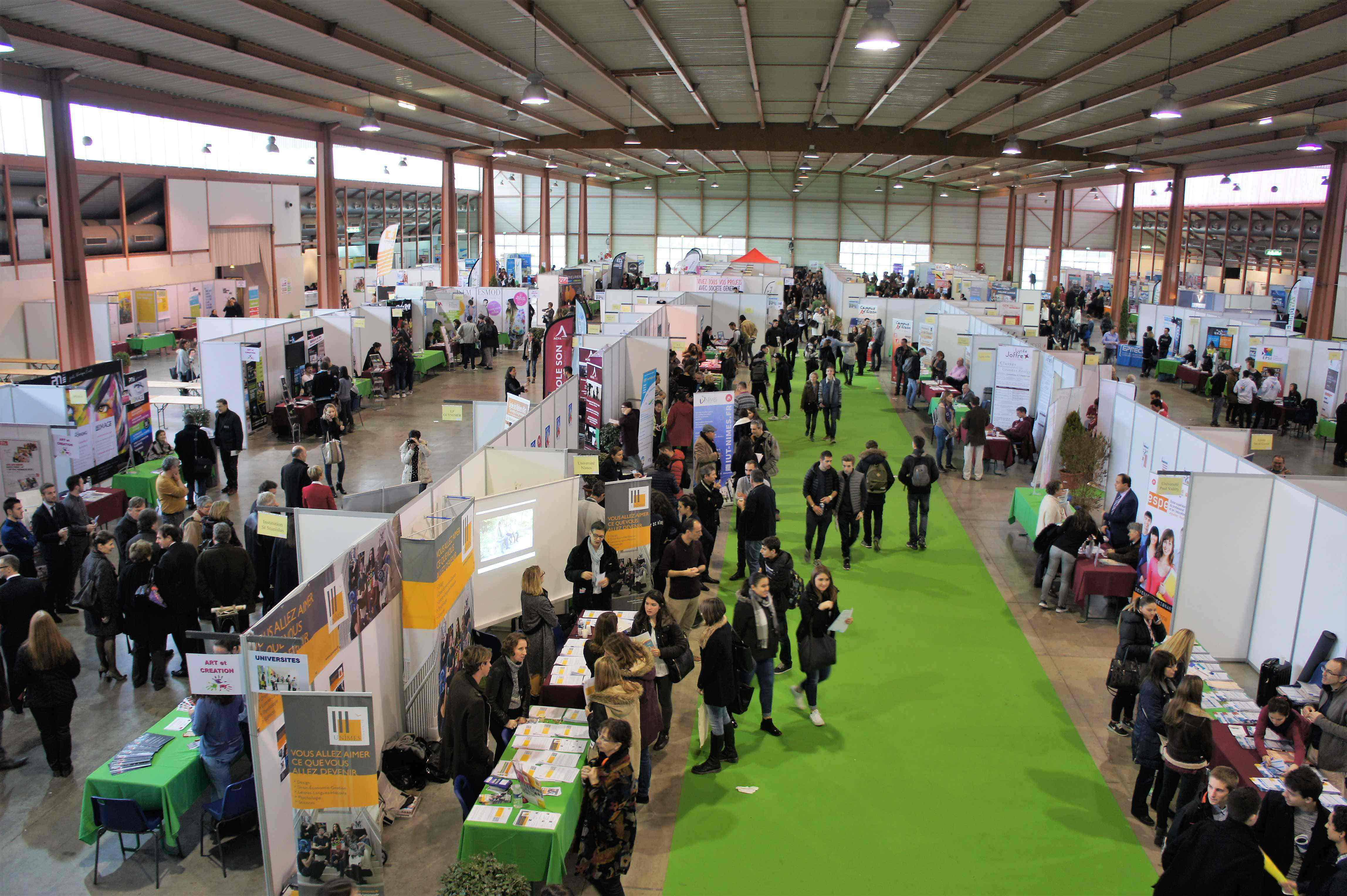 Parc des expositions Lycée avenir Étudiens Lycéens Stands 